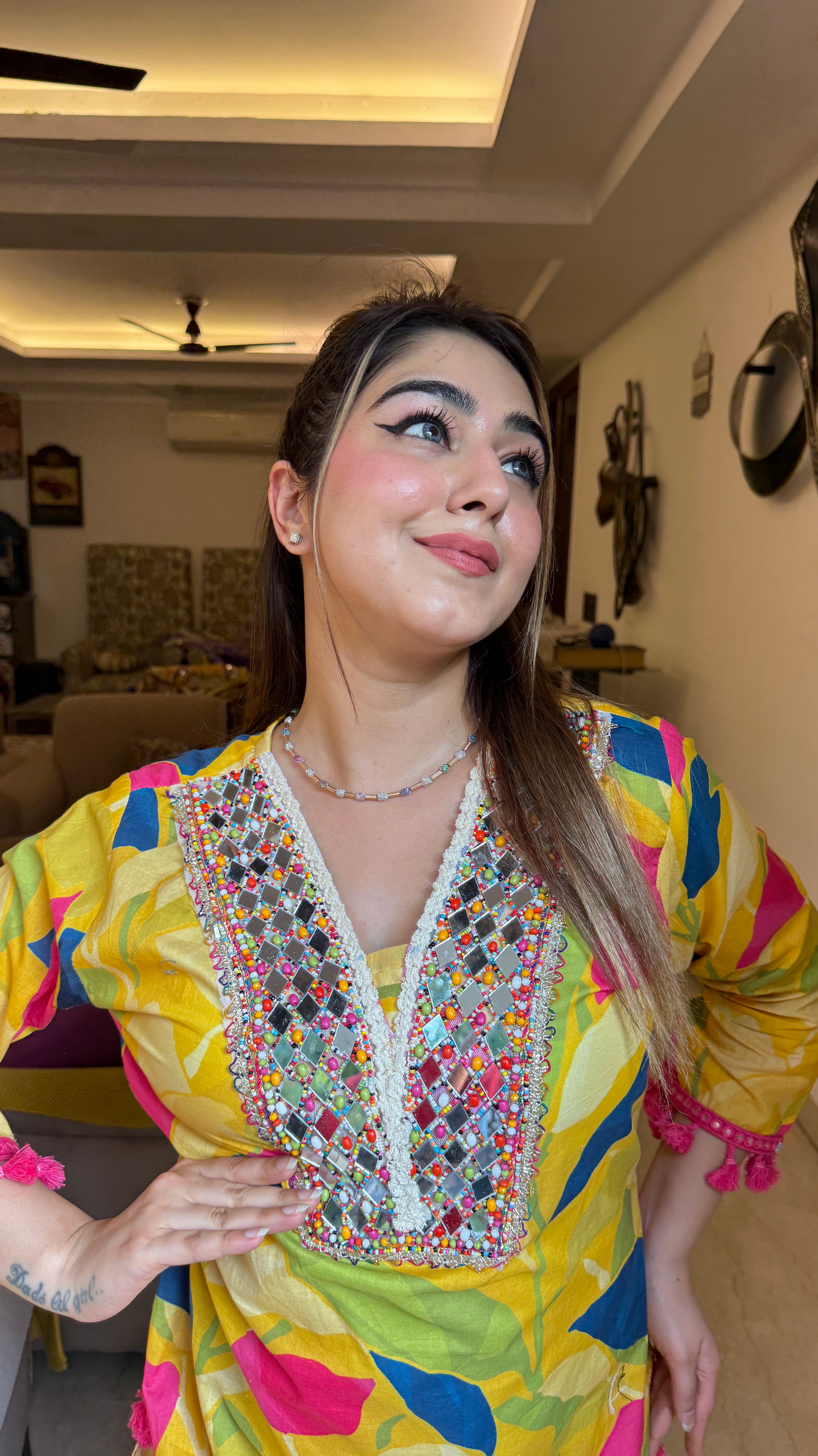 The Basanti Co ord set