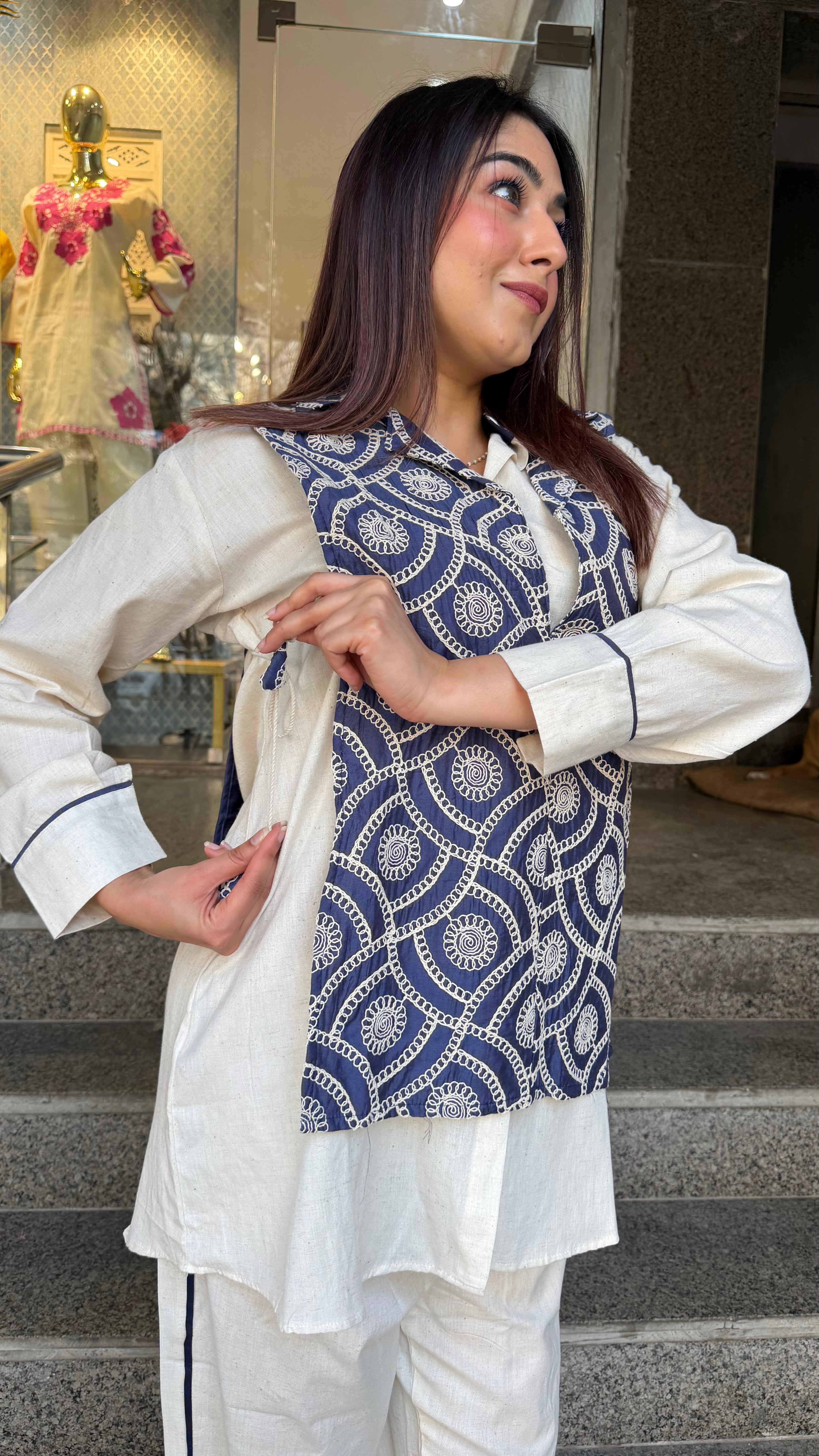 The Pompy Jacket Set