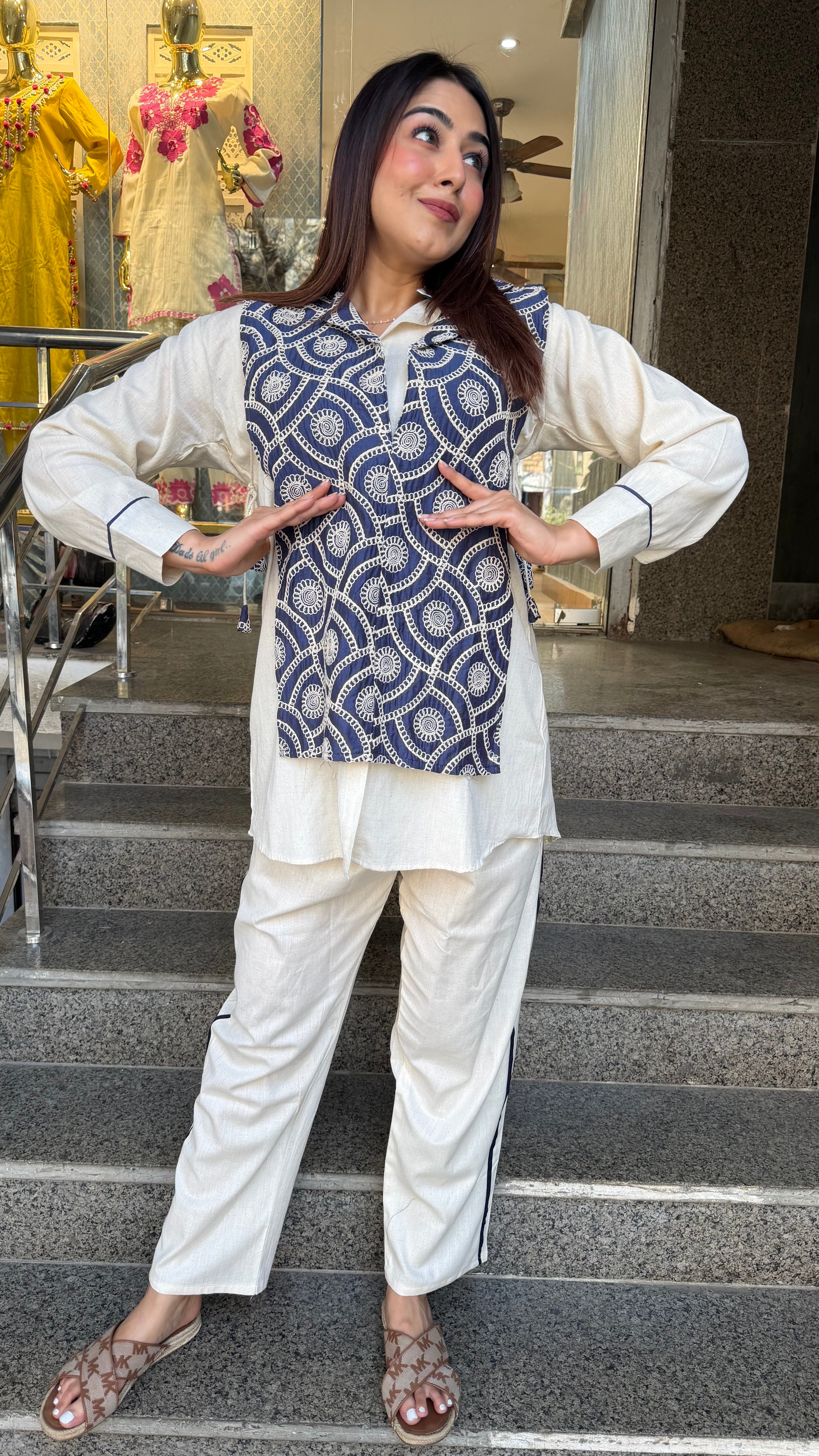 The Pompy Jacket Set