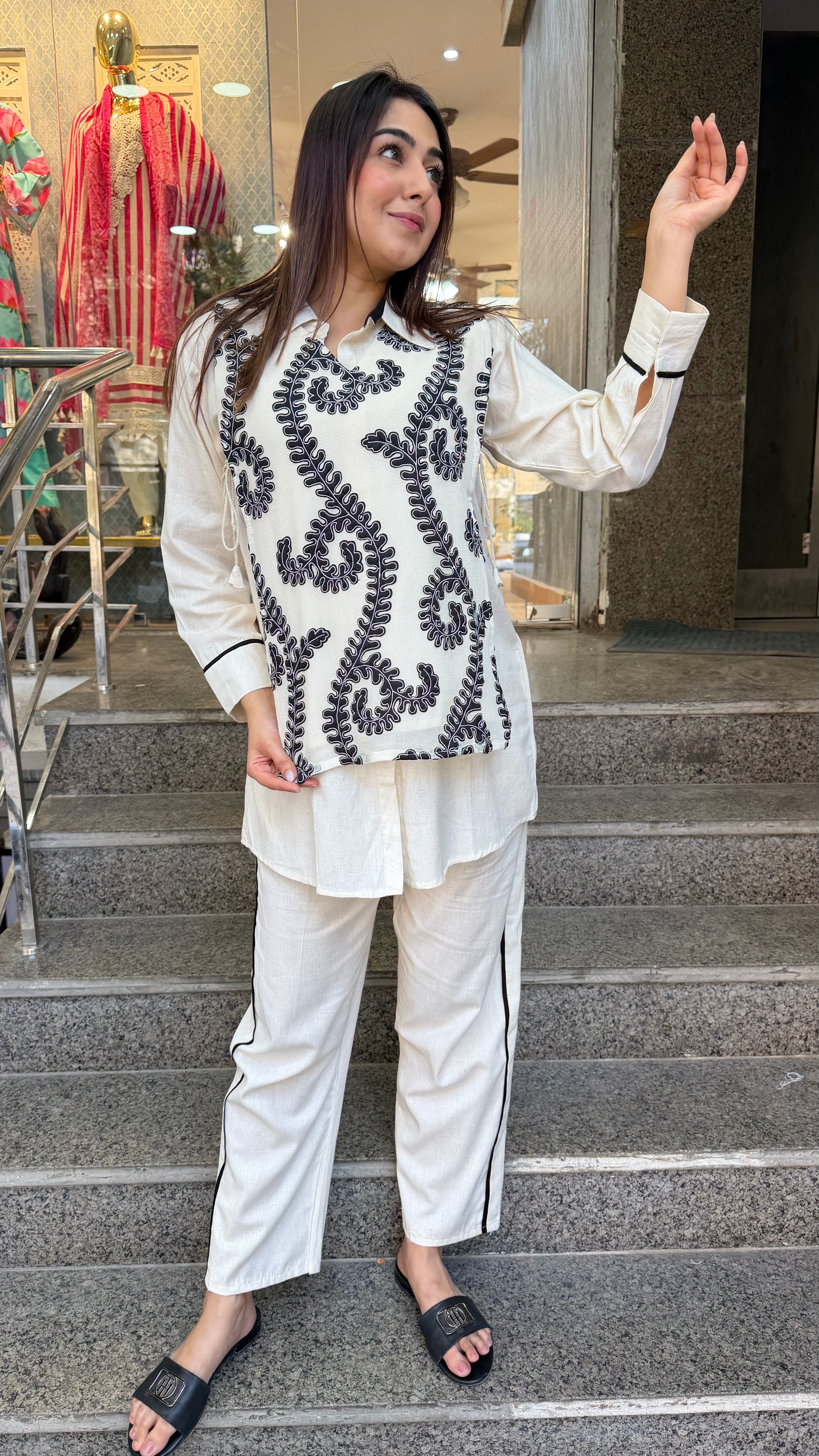 The Pihu Jacket Set