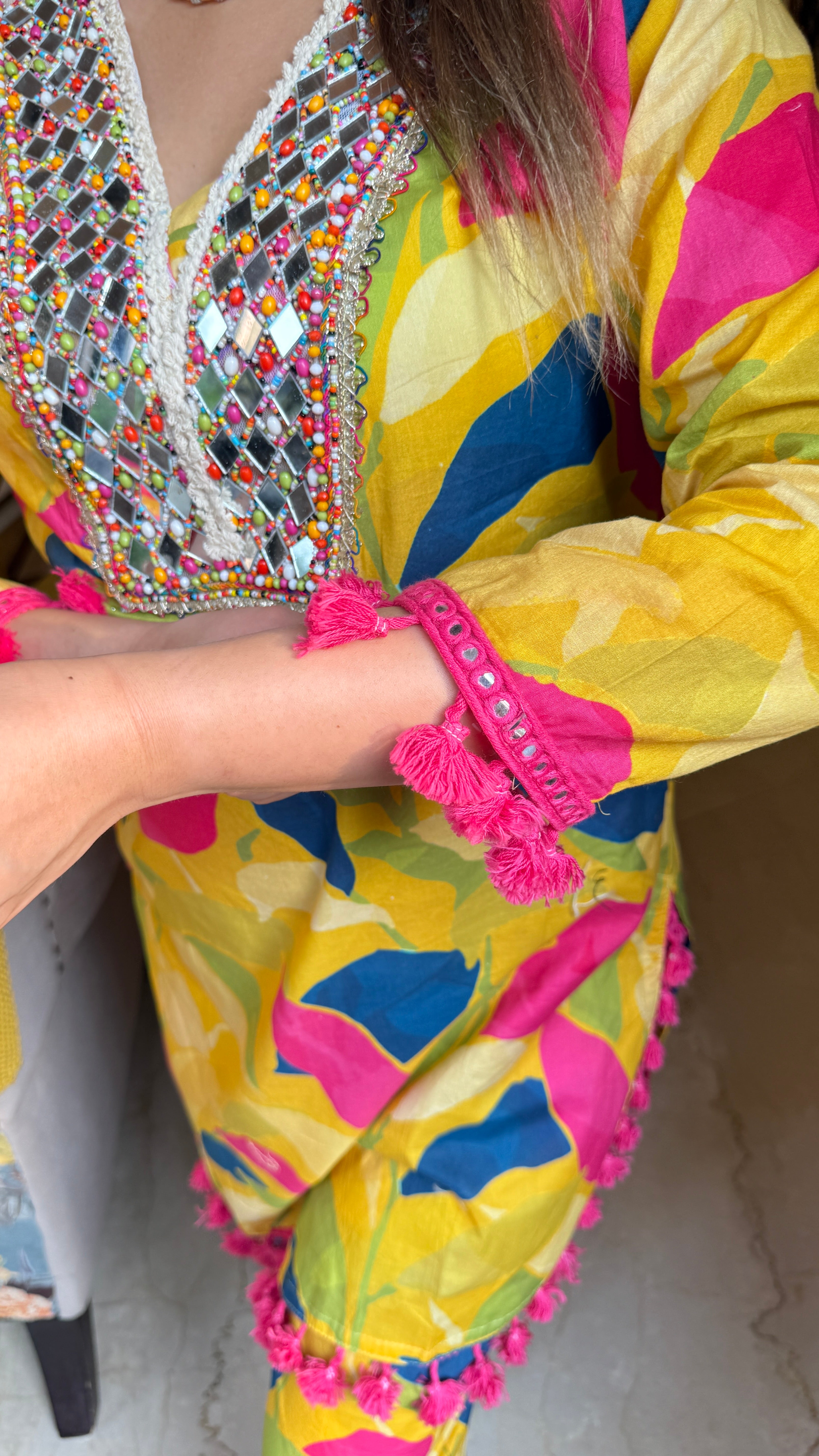 The Basanti Co ord set