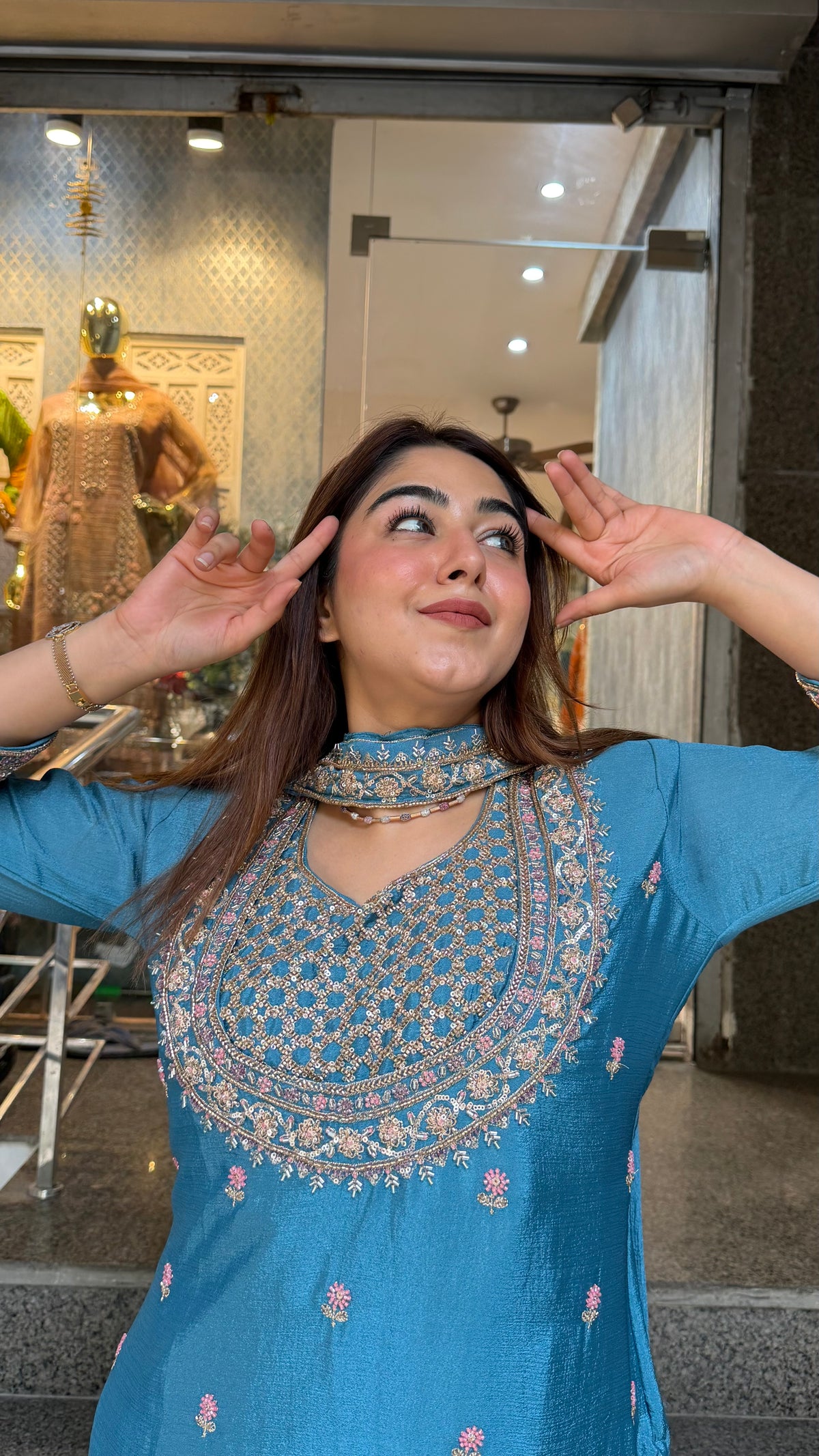 THE SITARA CHOLI SET