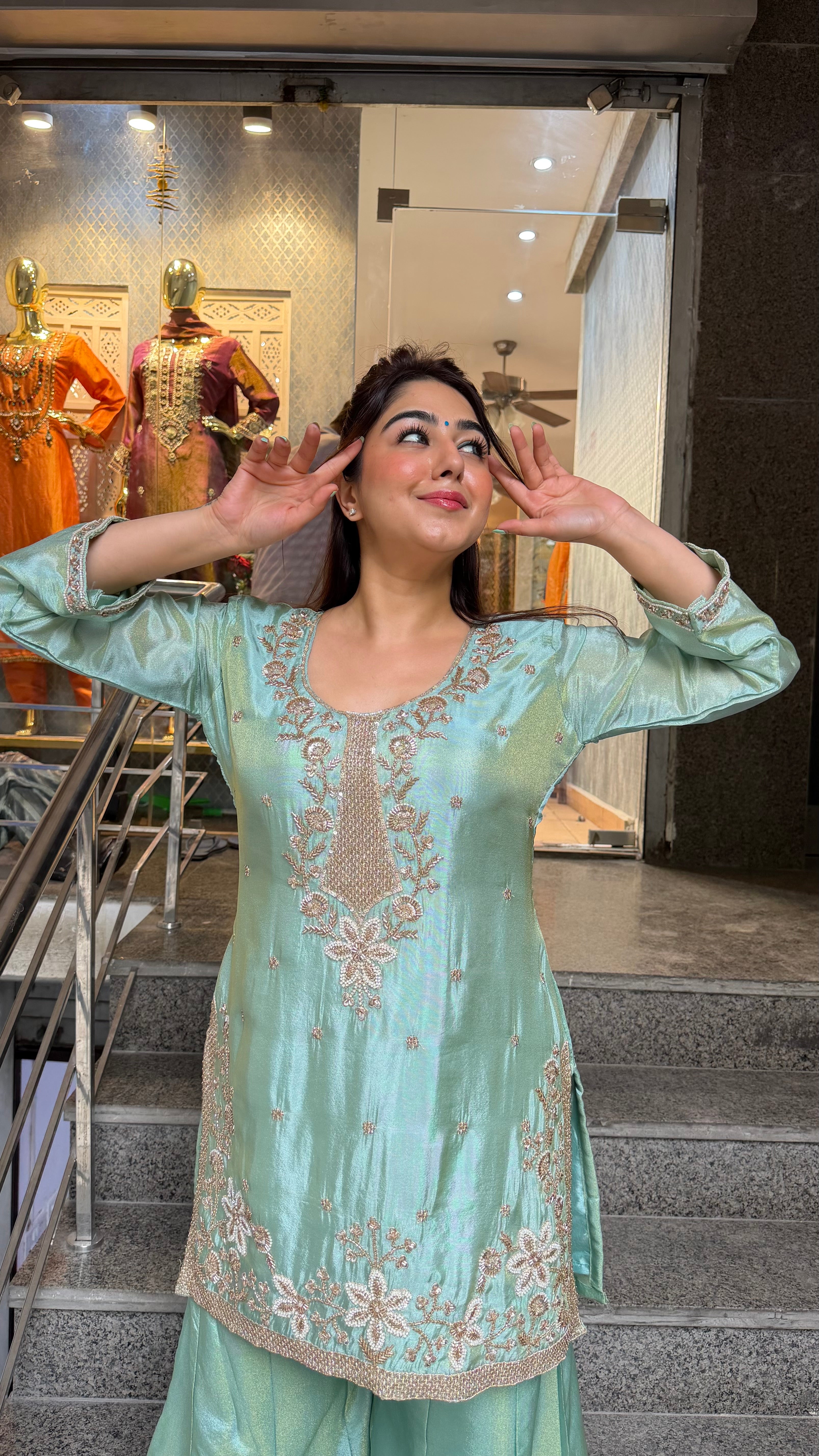 MOHINI SHARARA SET
