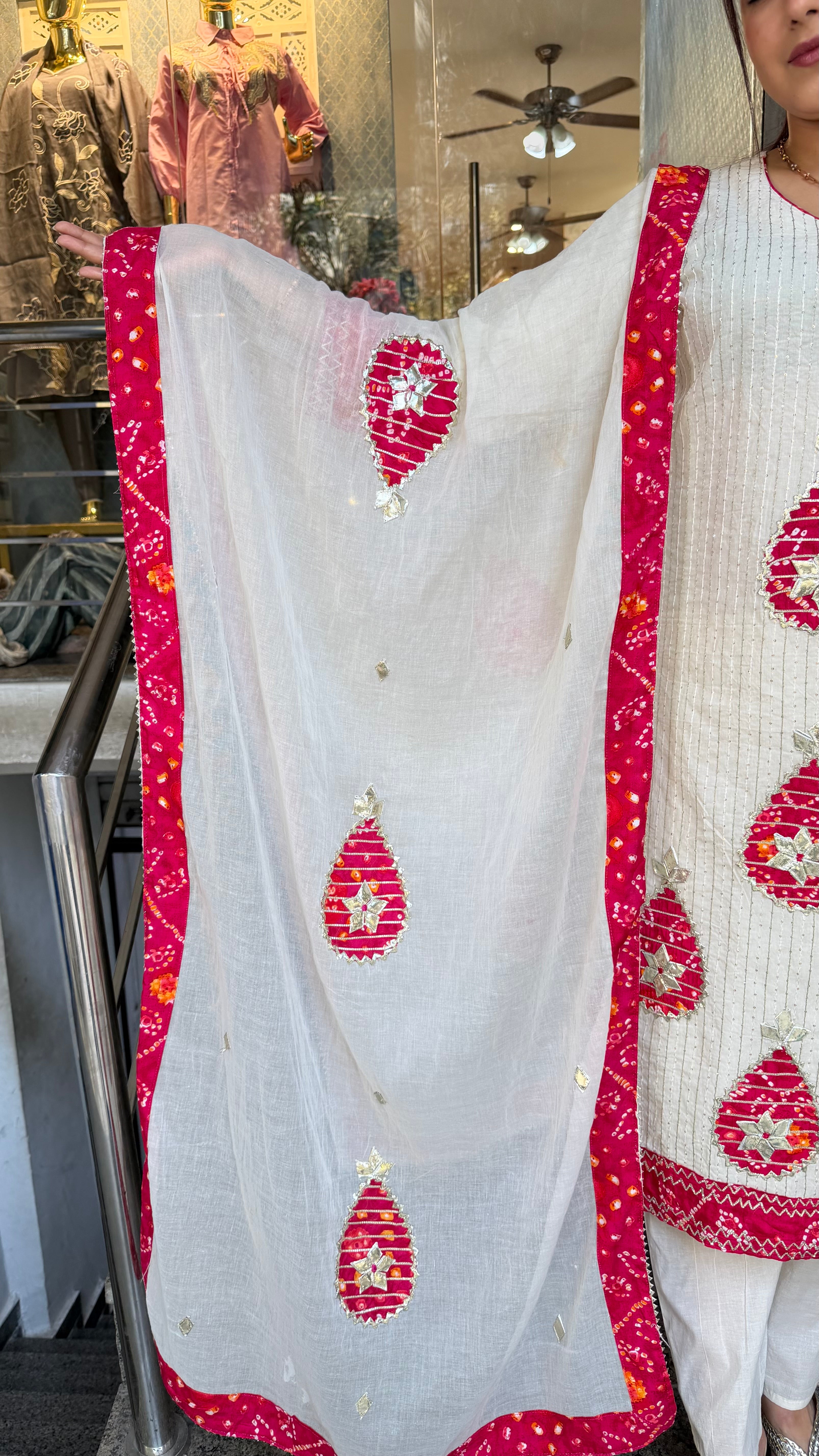 The Bandhani Suit