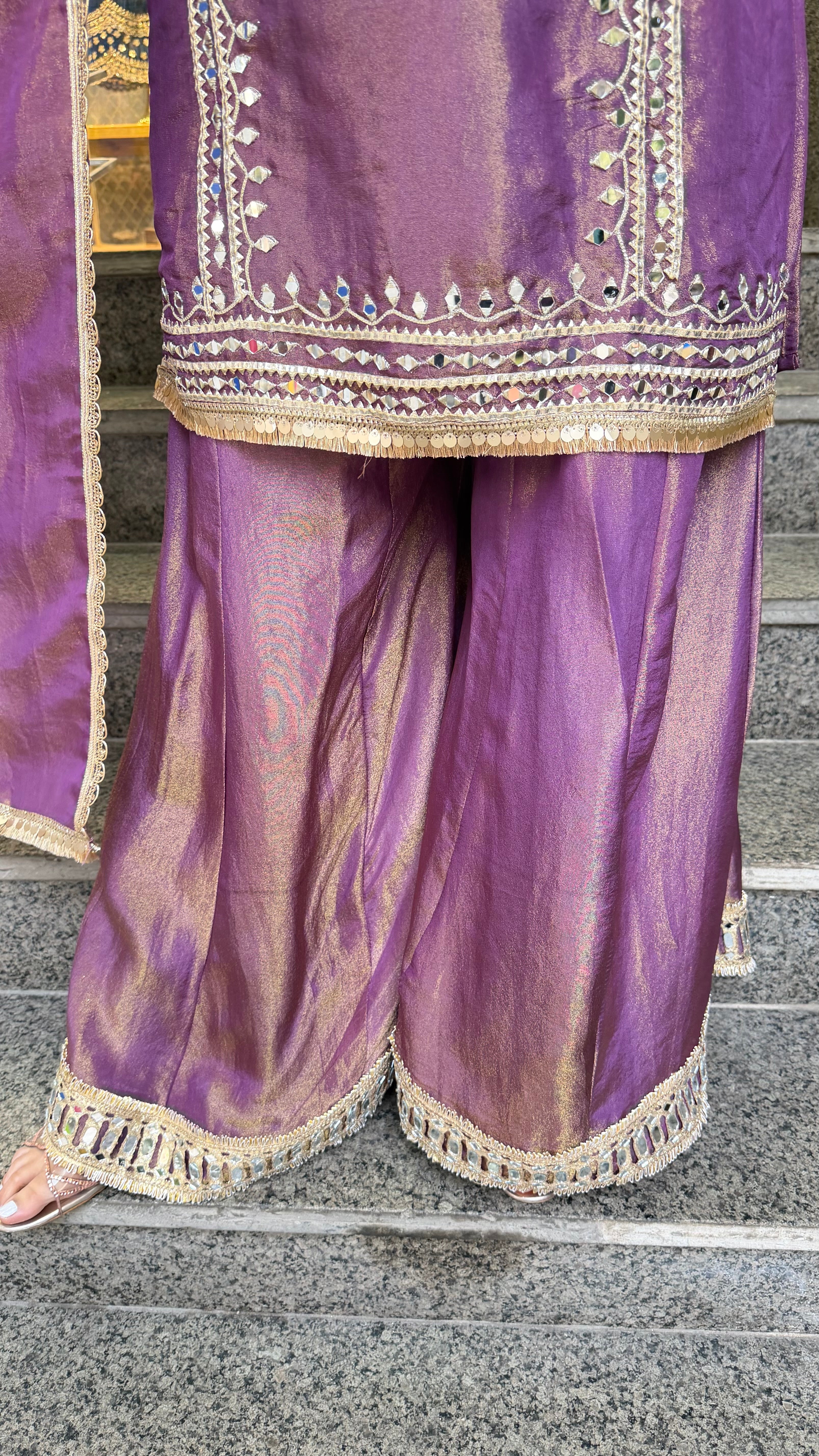 The Sajni Sharara Set