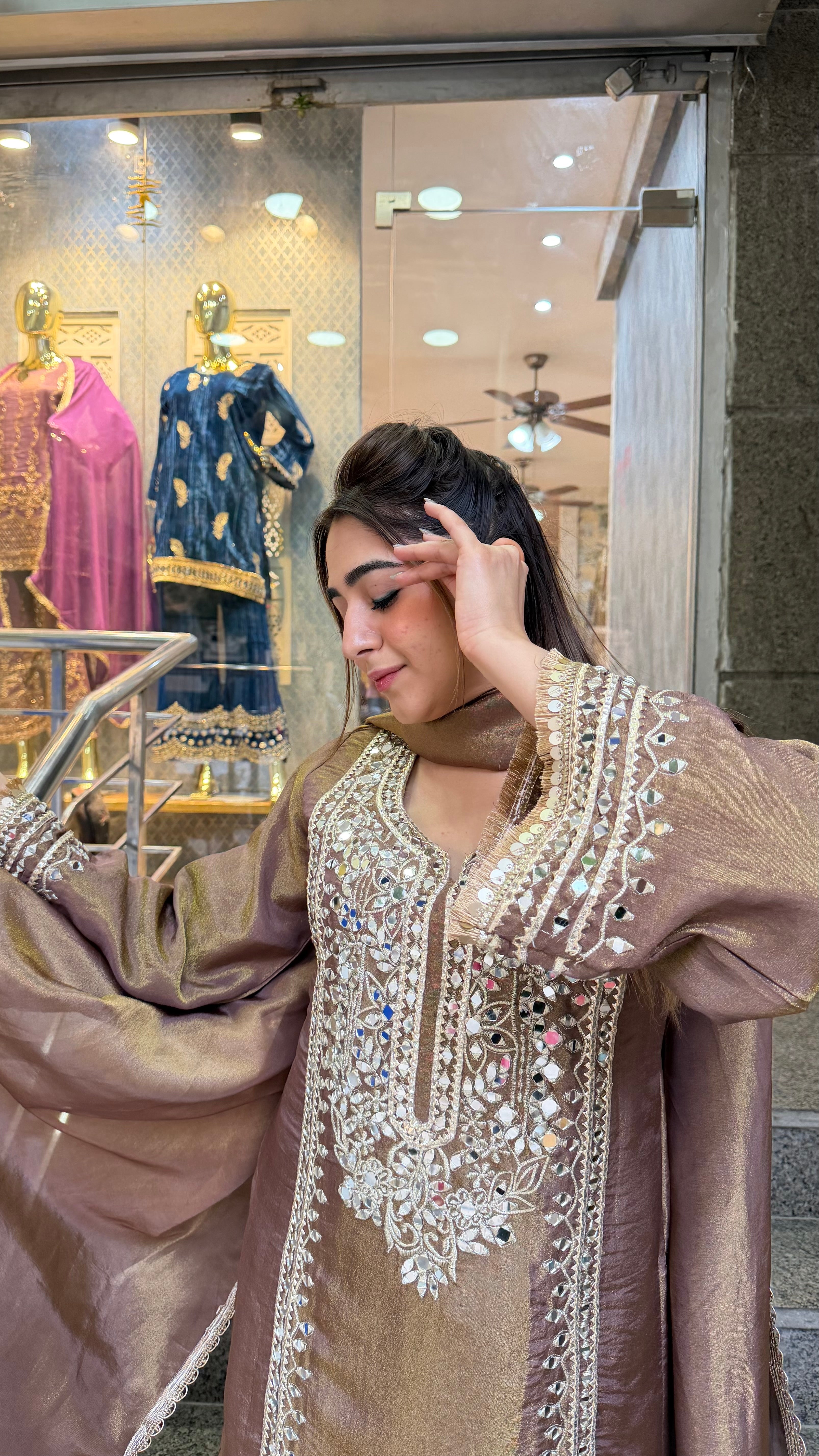 The Sajni Sharara Set