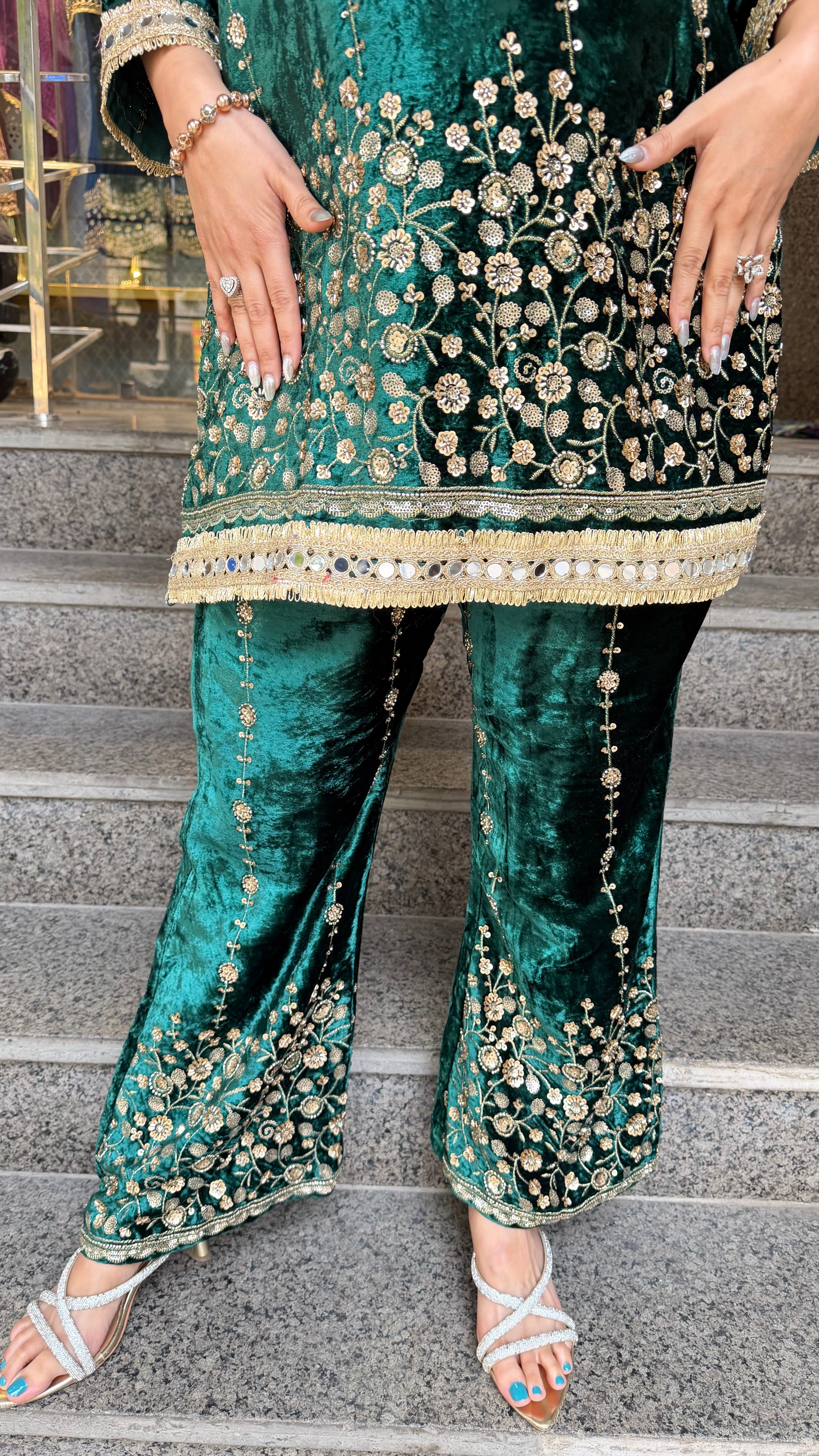 The Mastani Velvet Co Ordset