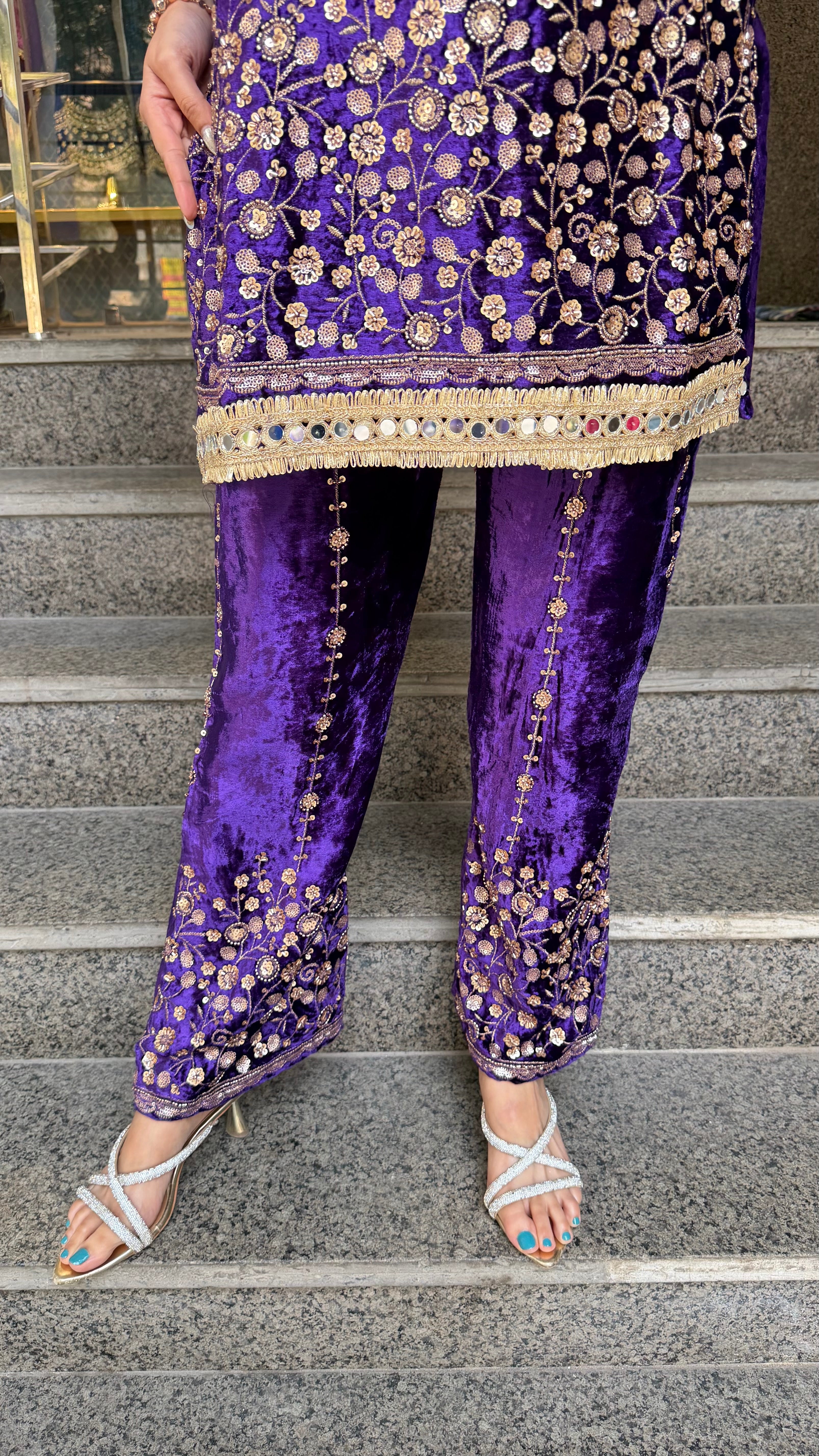 The Mastani Velvet Co Ordset