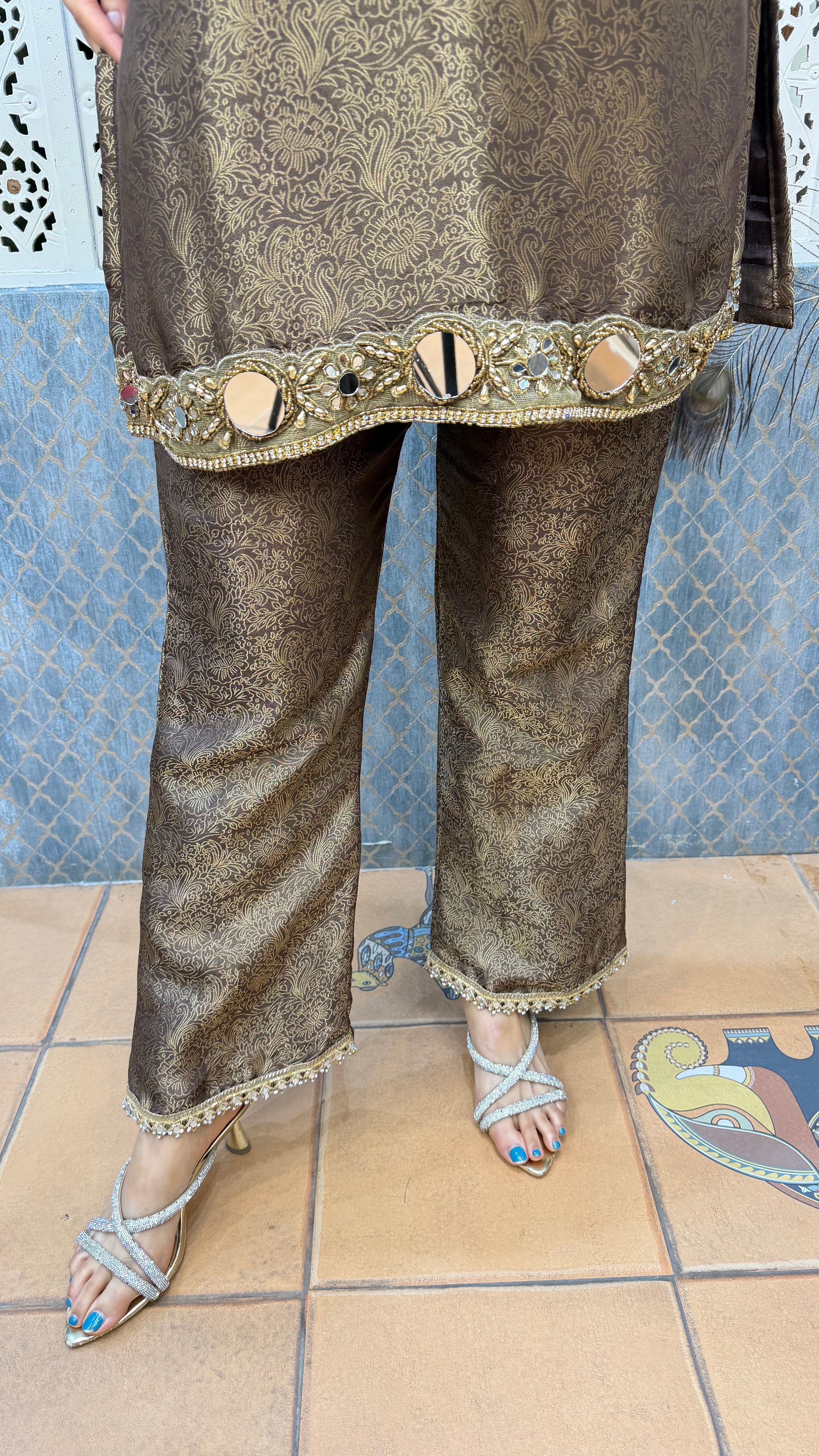 The Jannat Brocade Set