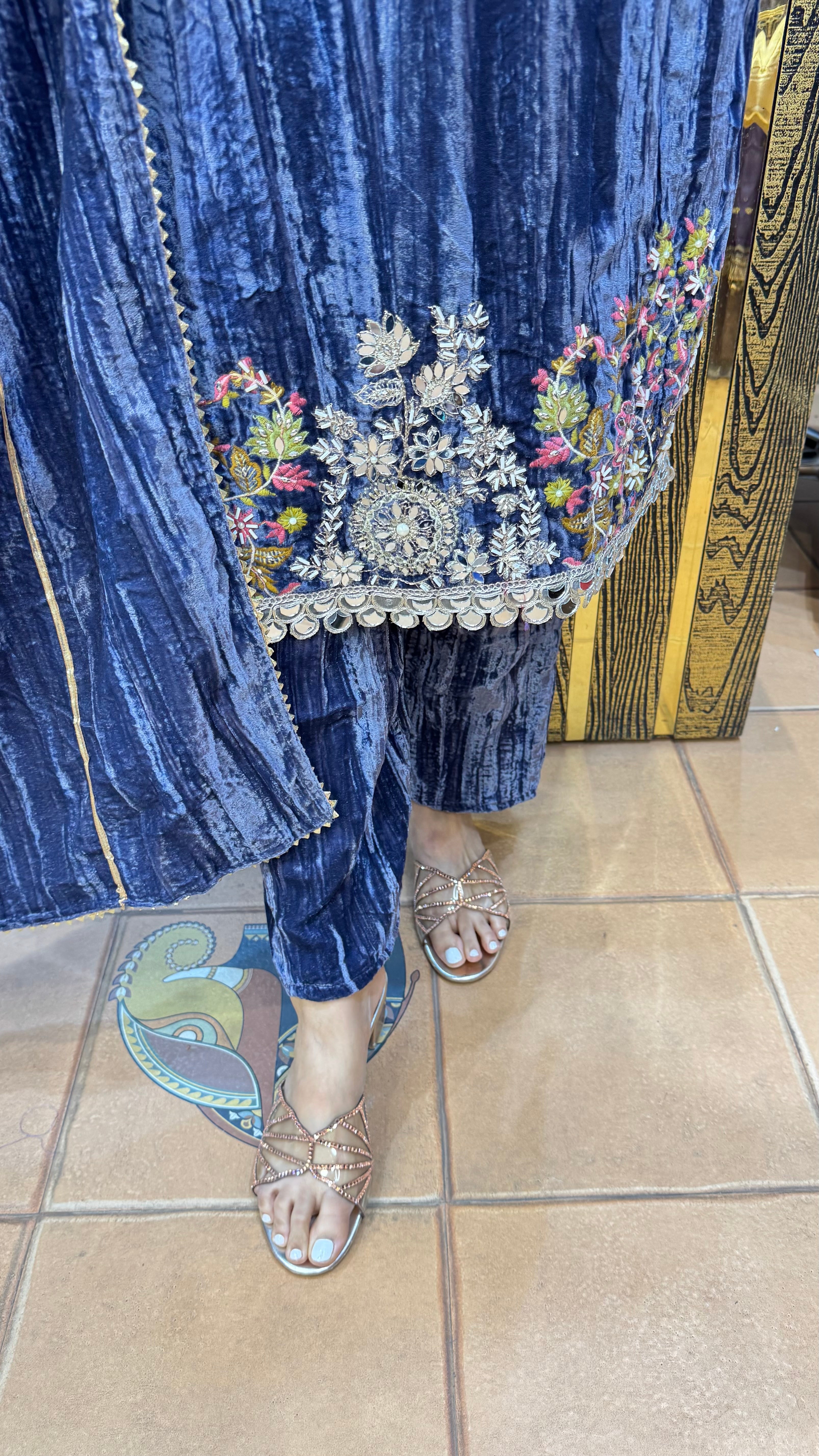 The Dastoor Velvet Suit