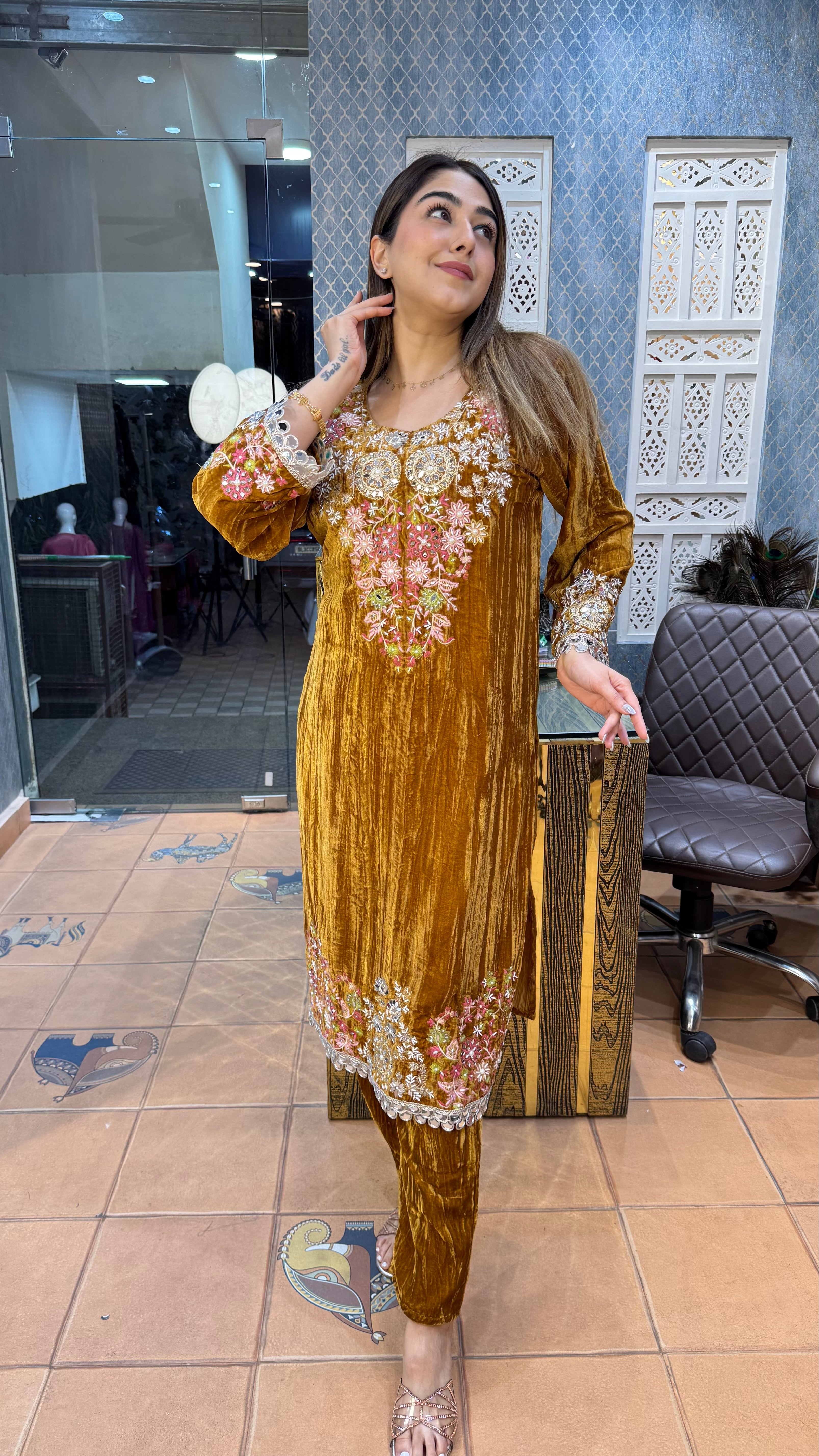 The Dastoor Velvet Suit