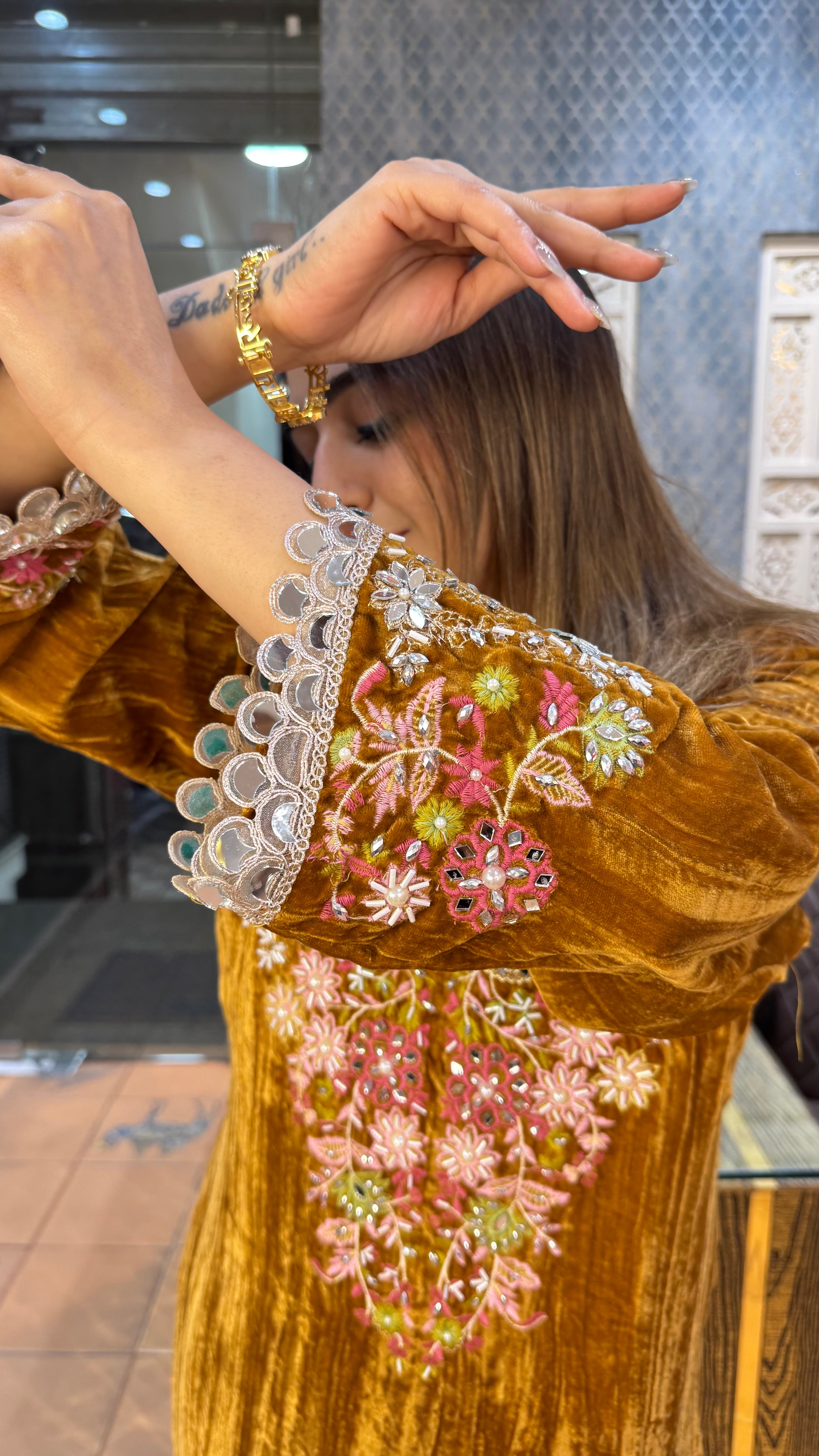 The Dastoor Velvet Suit