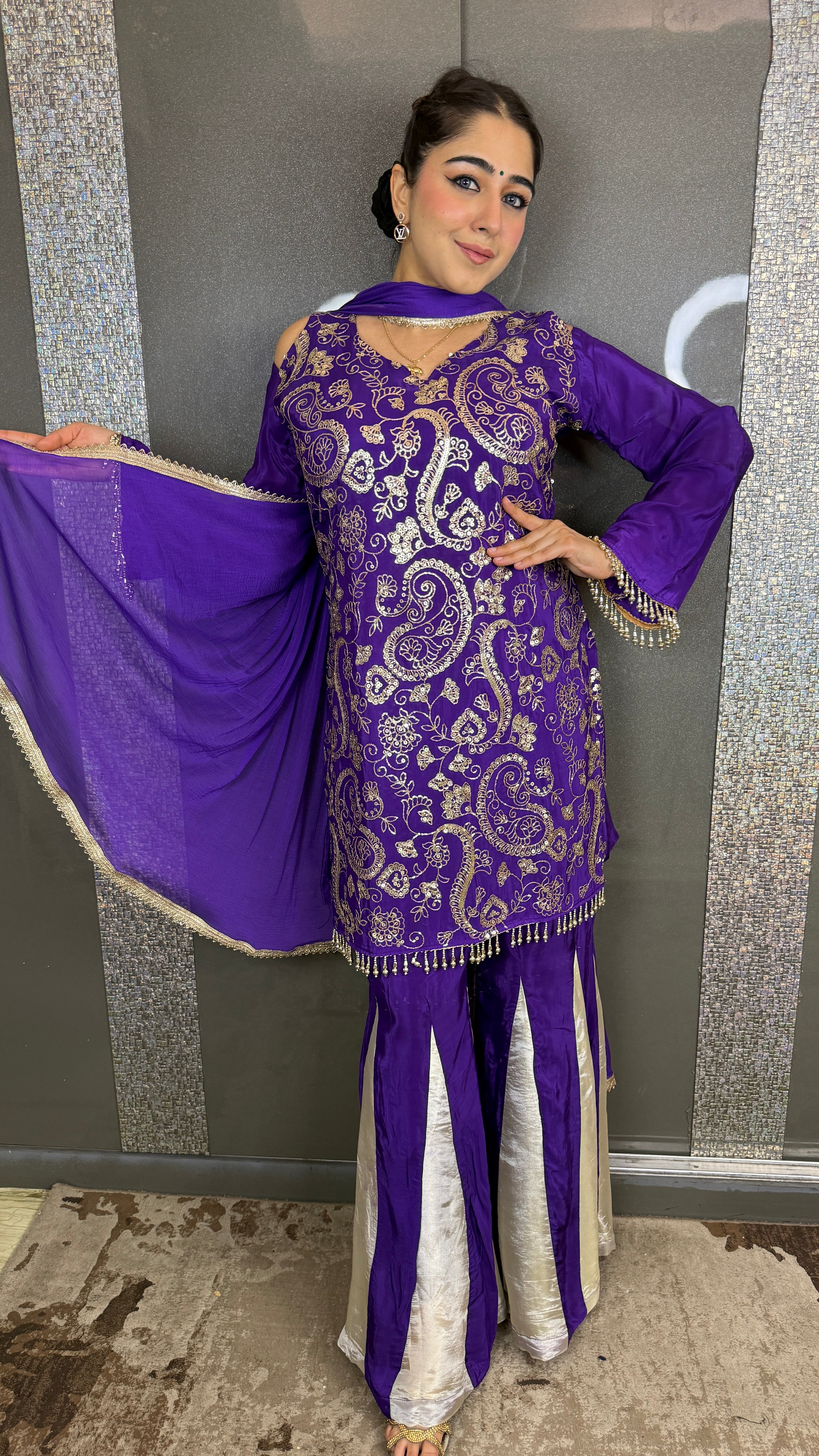 The Mohini Sharara Suit