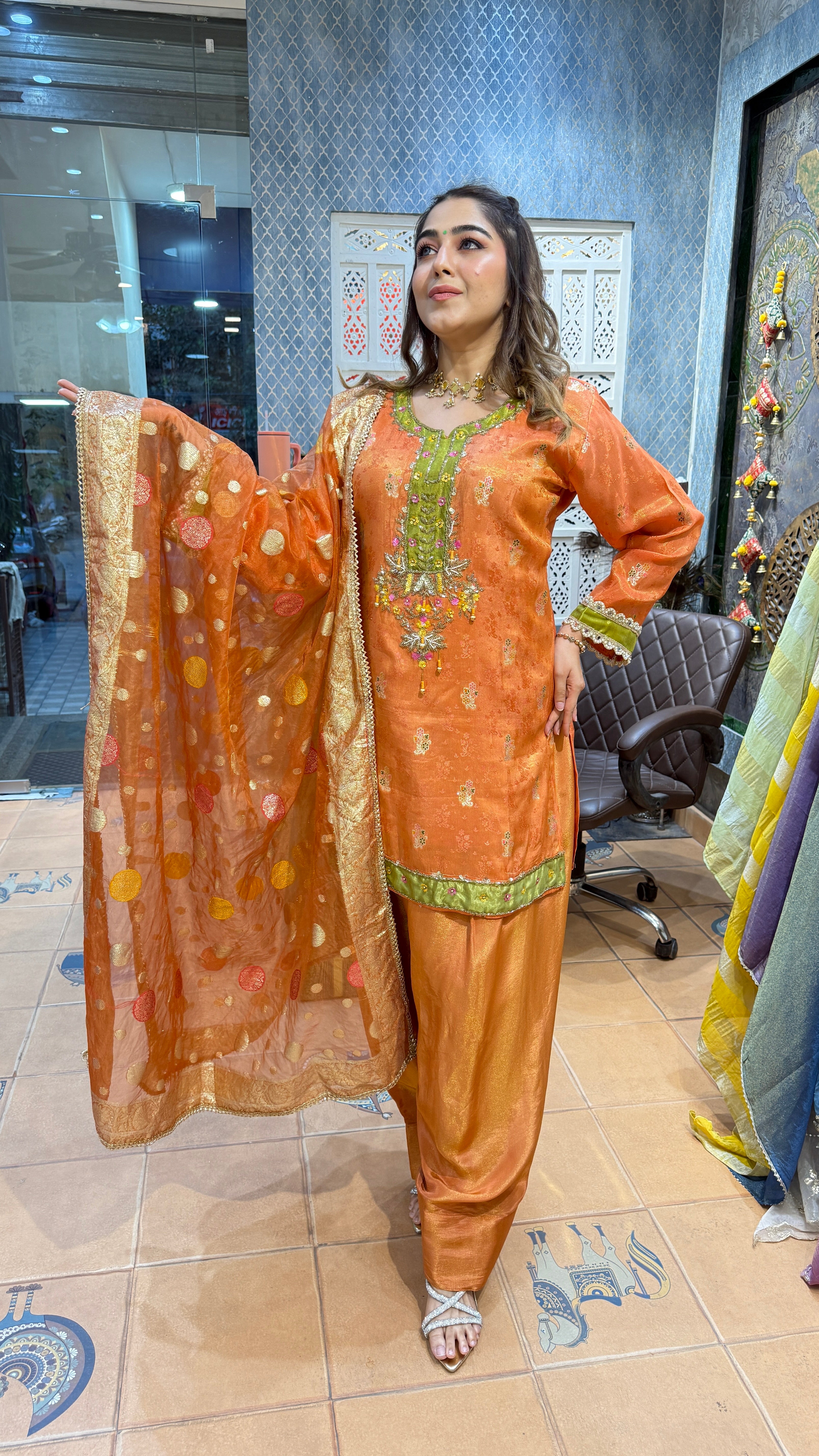 The Chameli Farshi Suit