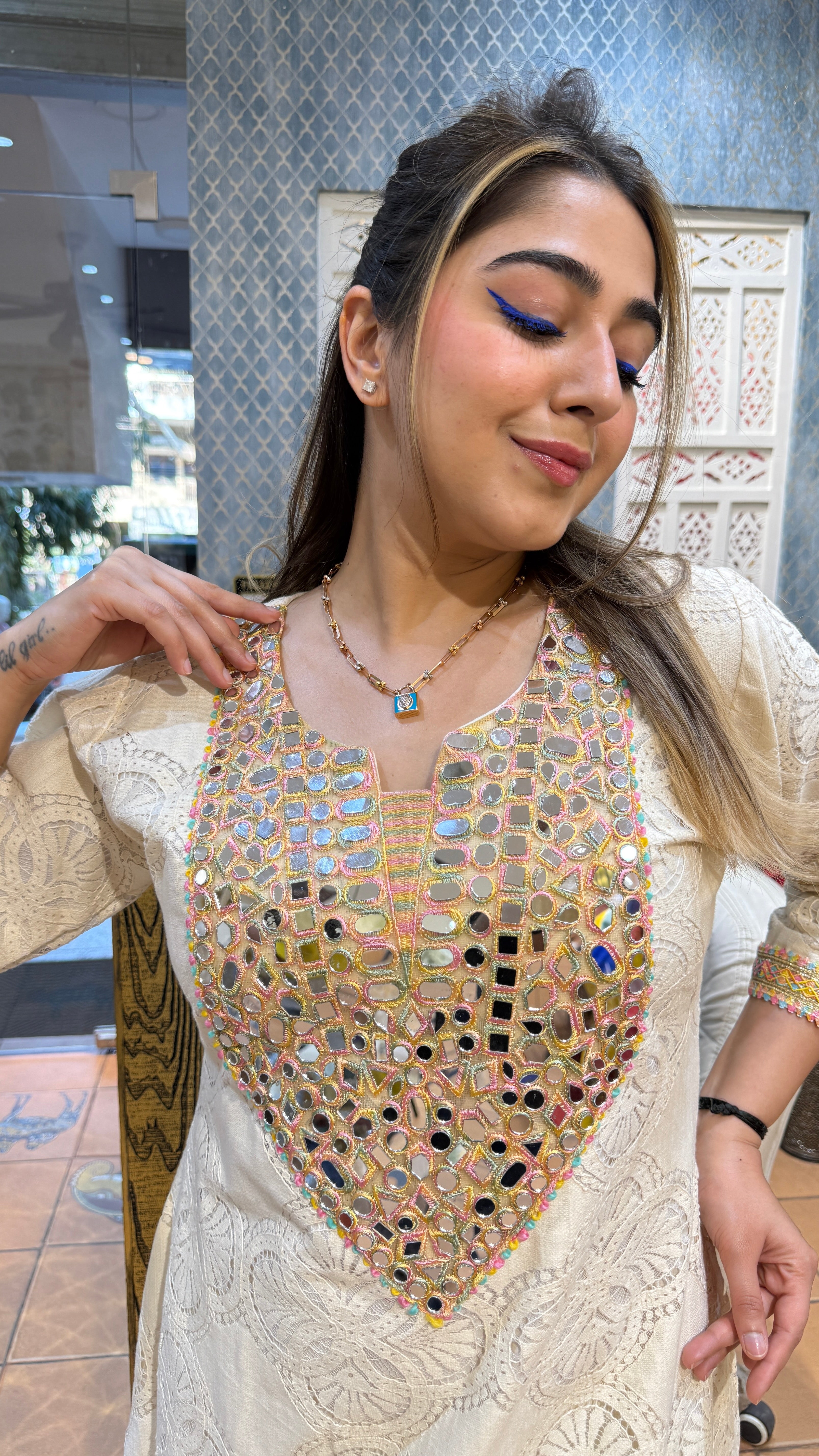The Sheeshmahal Co Ord Set