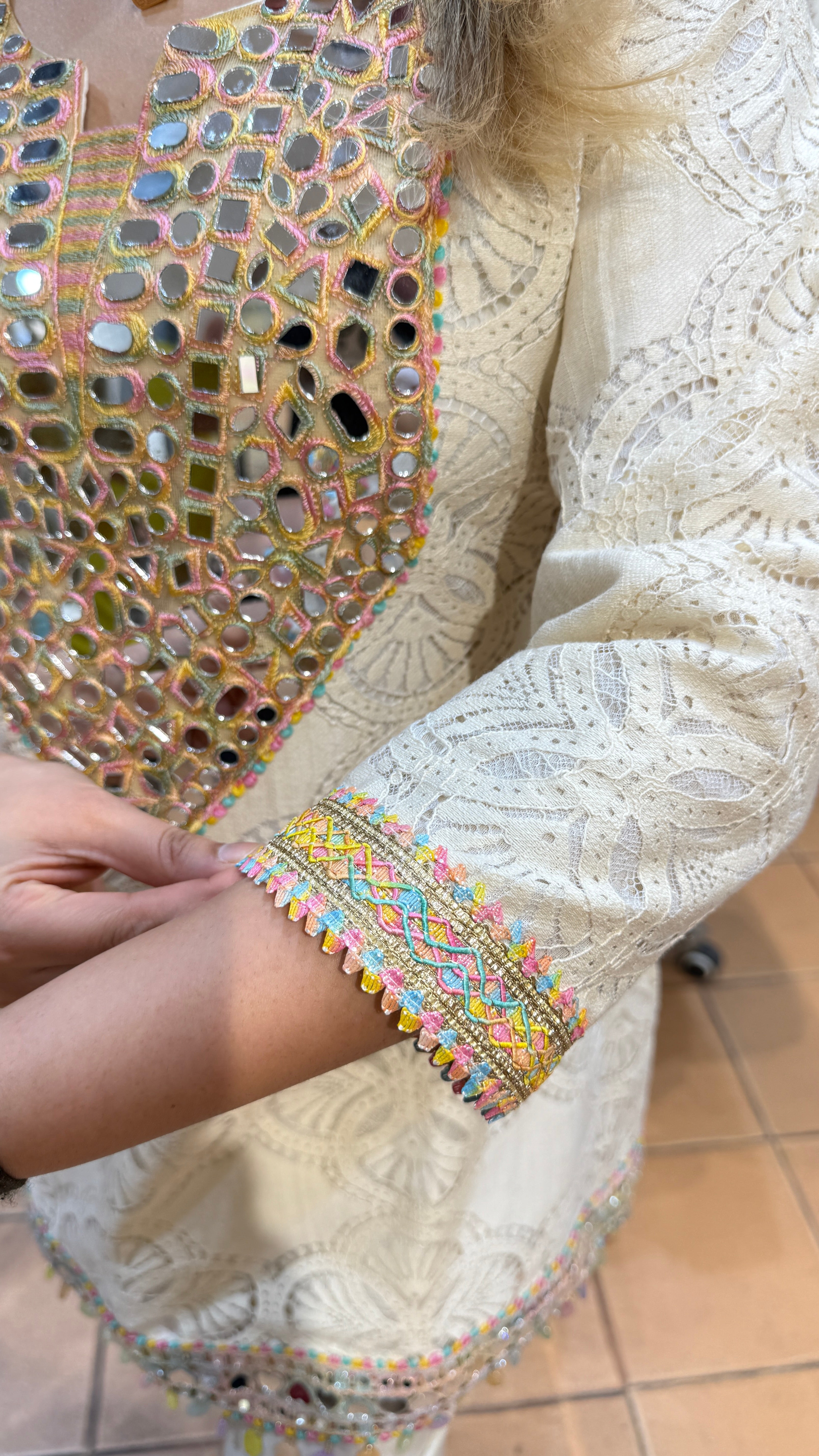 The Sheeshmahal Co Ord Set