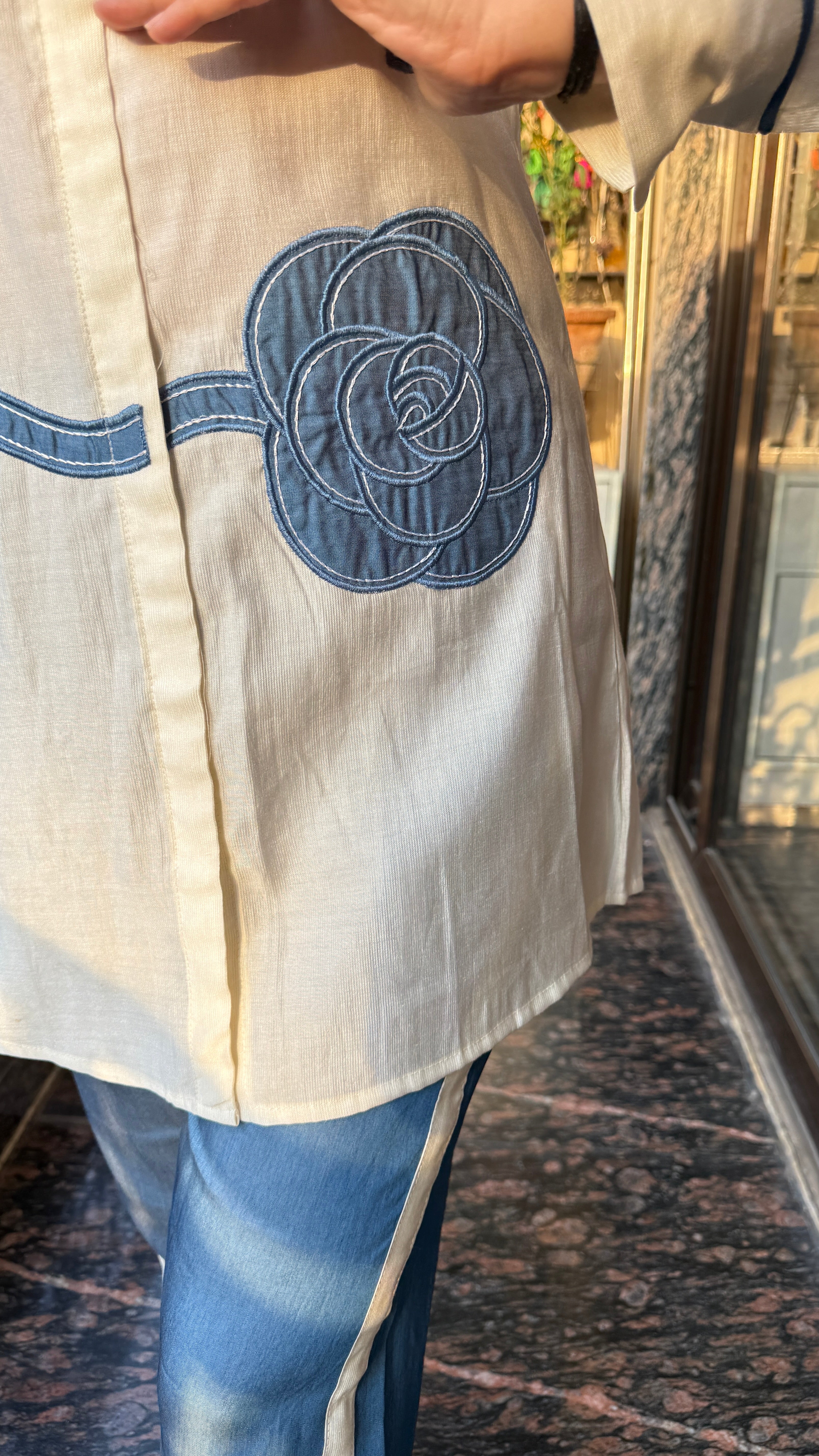 The Rose Denim Co Ord Set