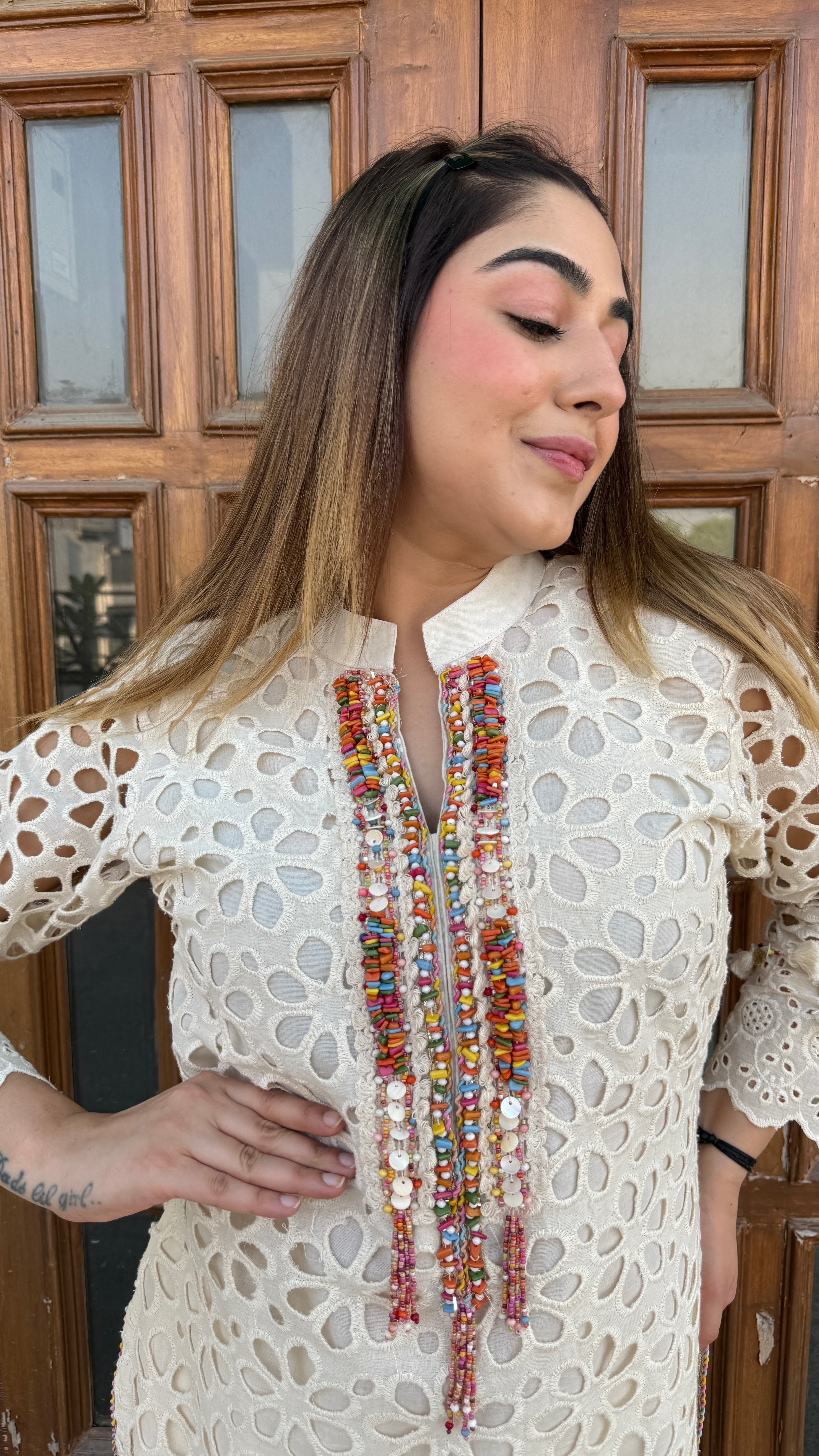 The Schiffli Co Ord Set