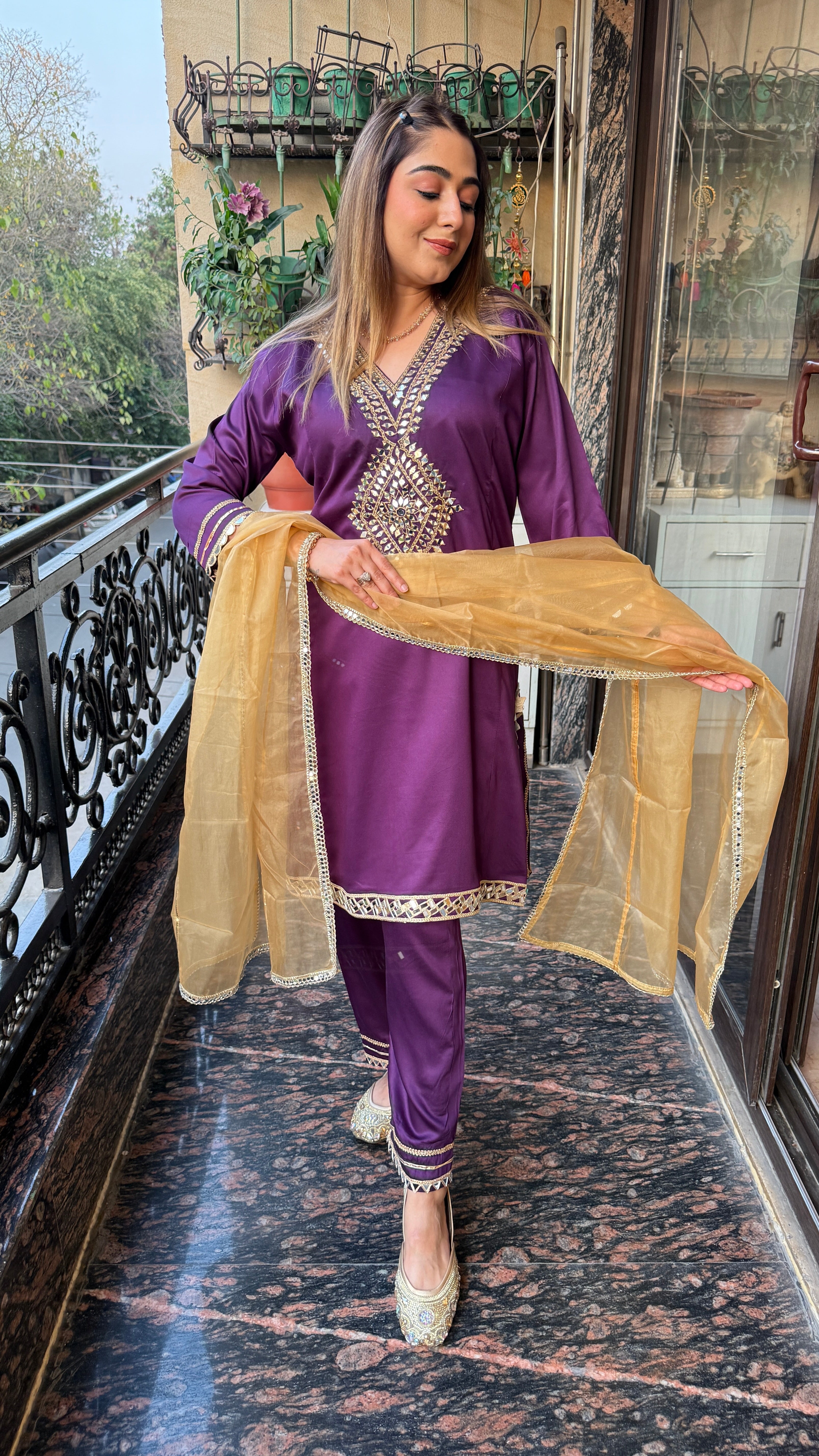 The Kanak Farshi Salwar Suit