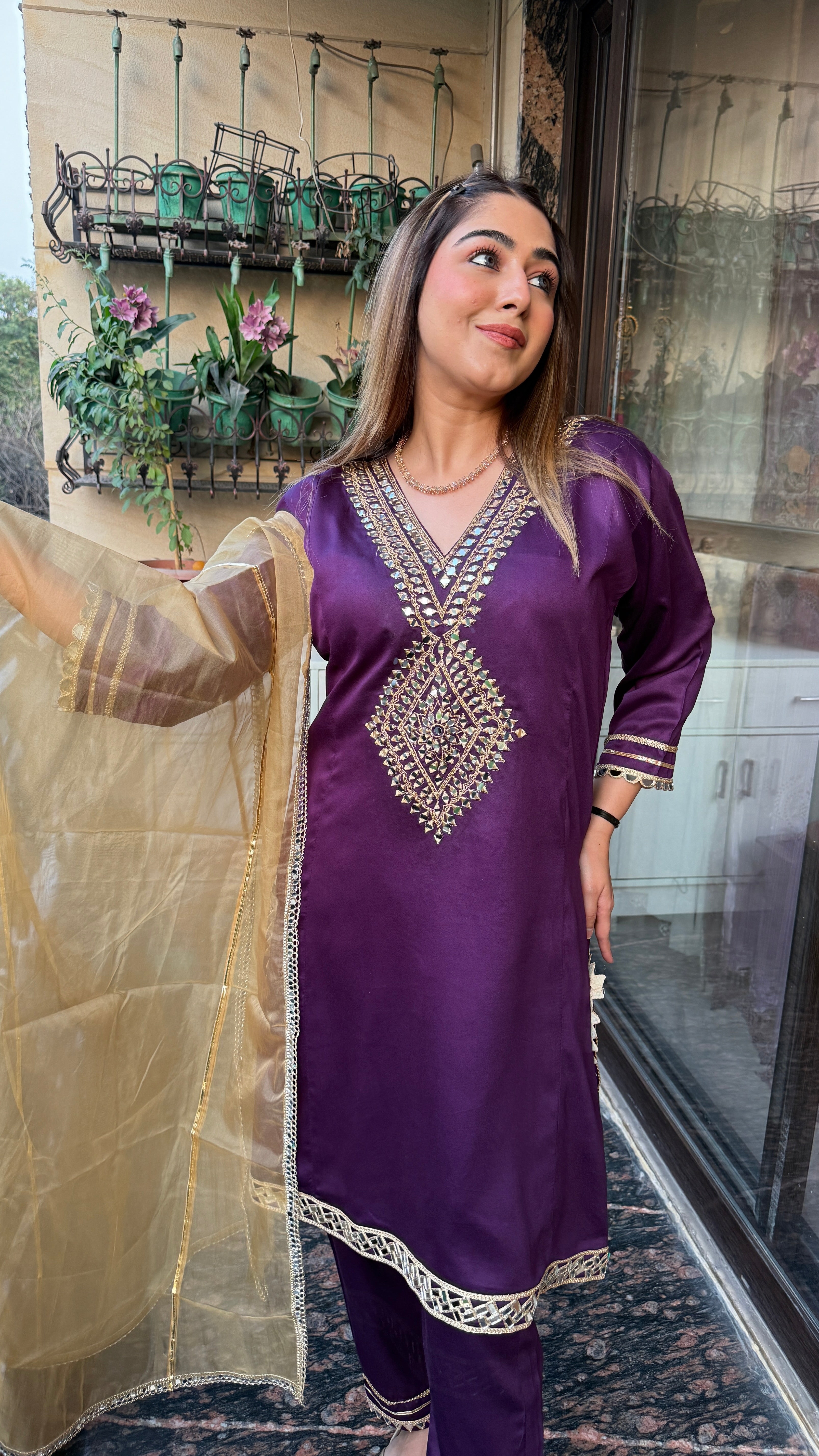 The Kanak Farshi Salwar Suit