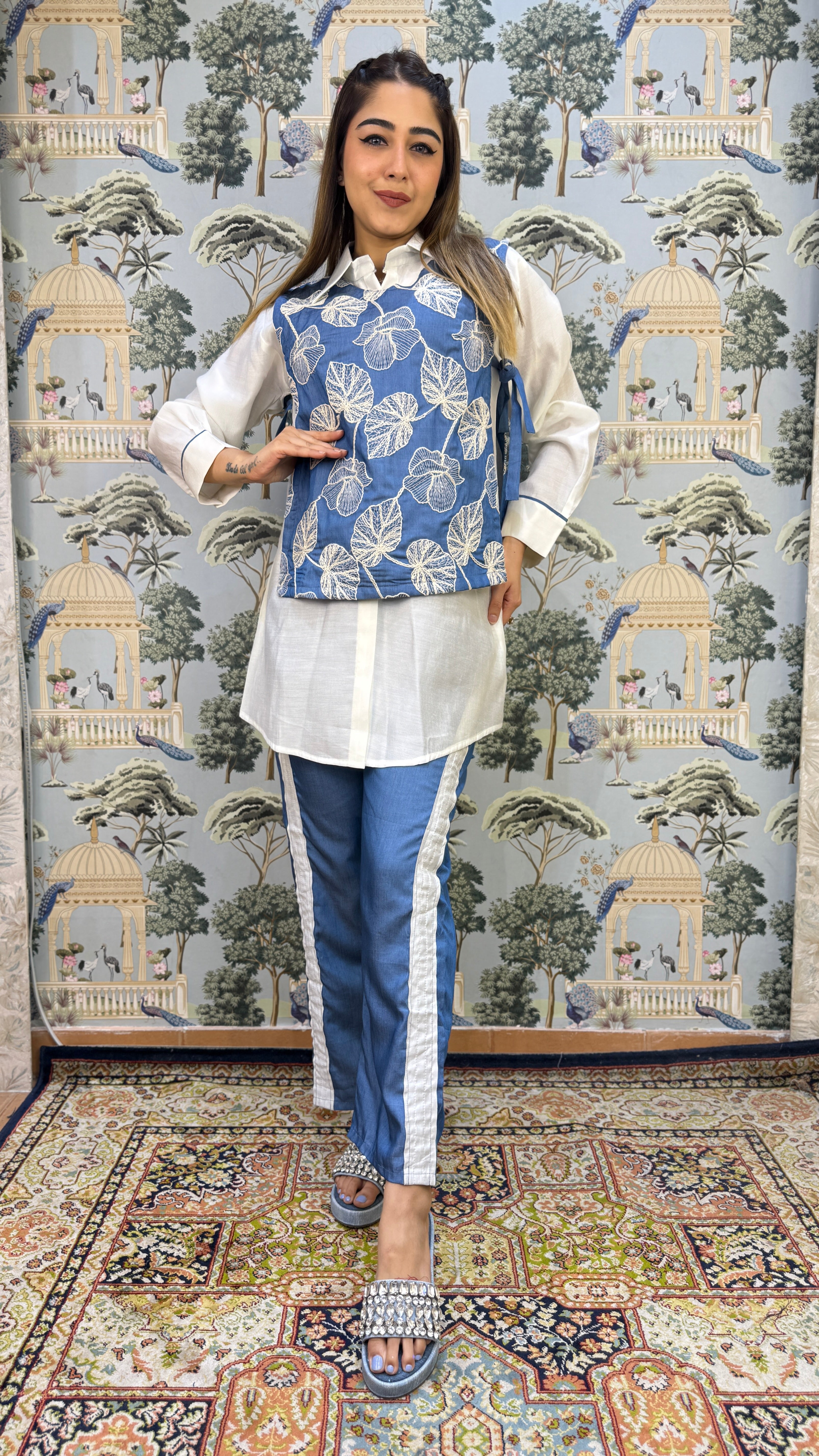The Lit Half Jacket Co Ord Set