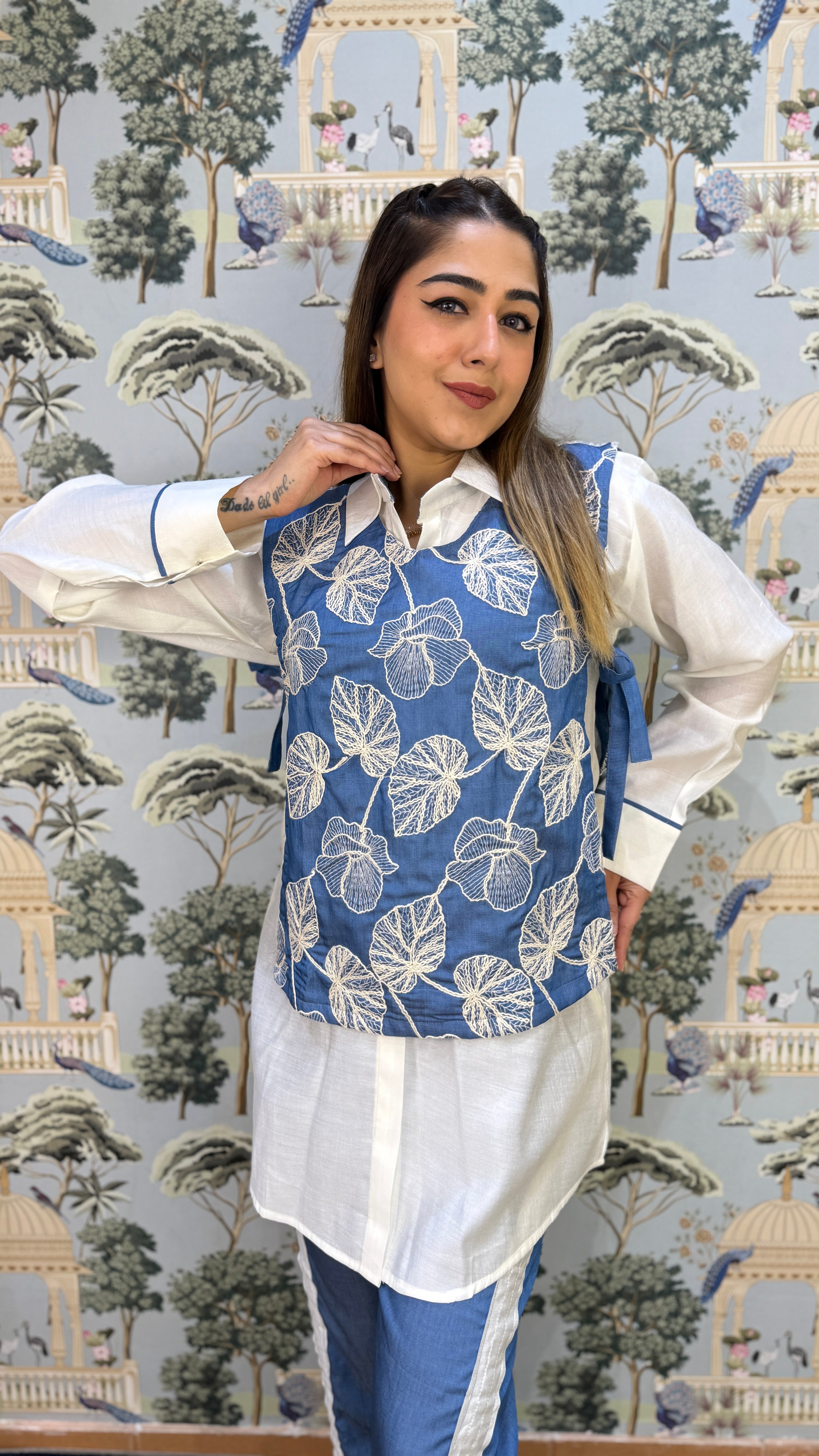 The Lit Half Jacket Co Ord Set
