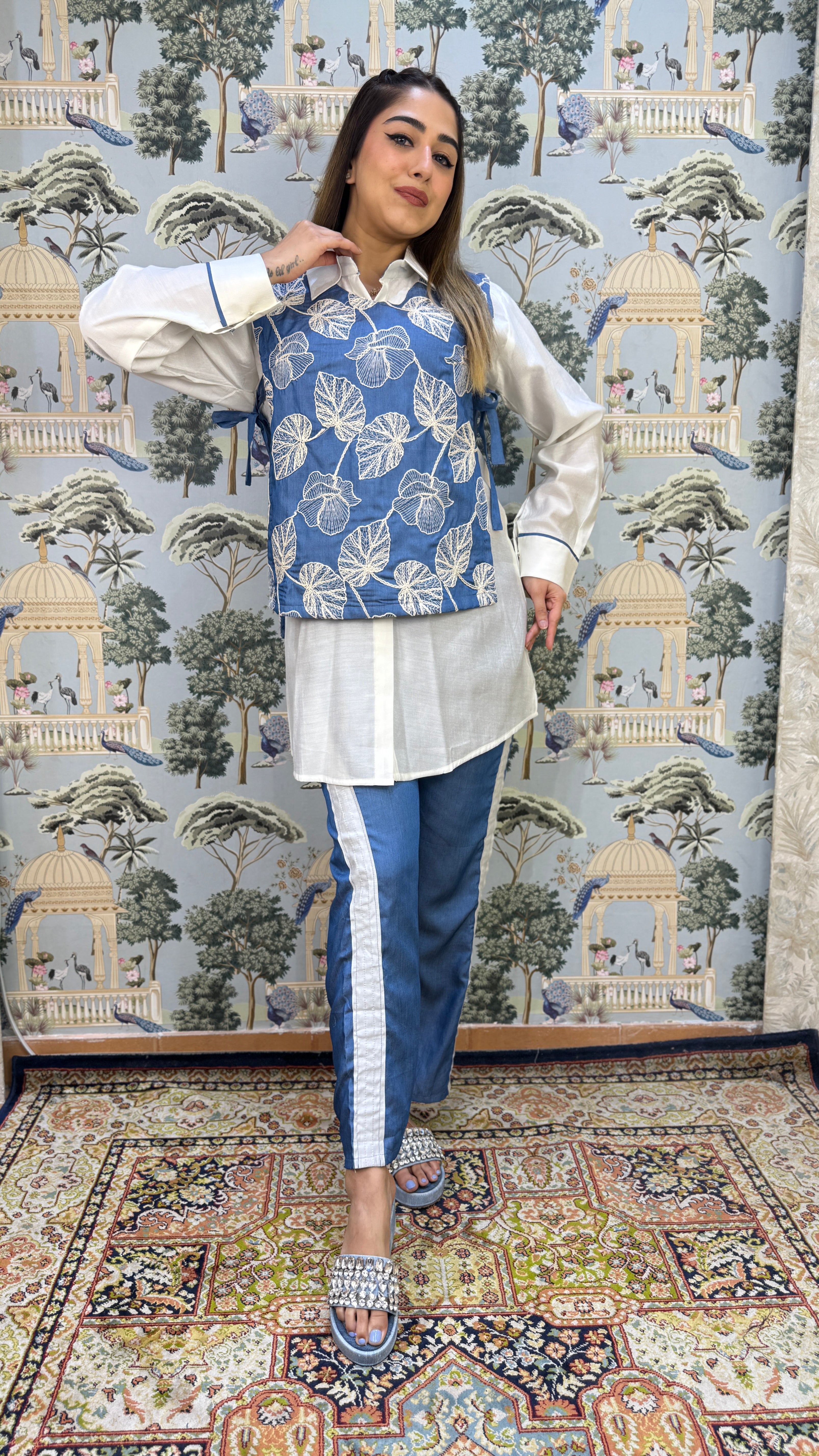 The Lit Half Jacket Co Ord Set