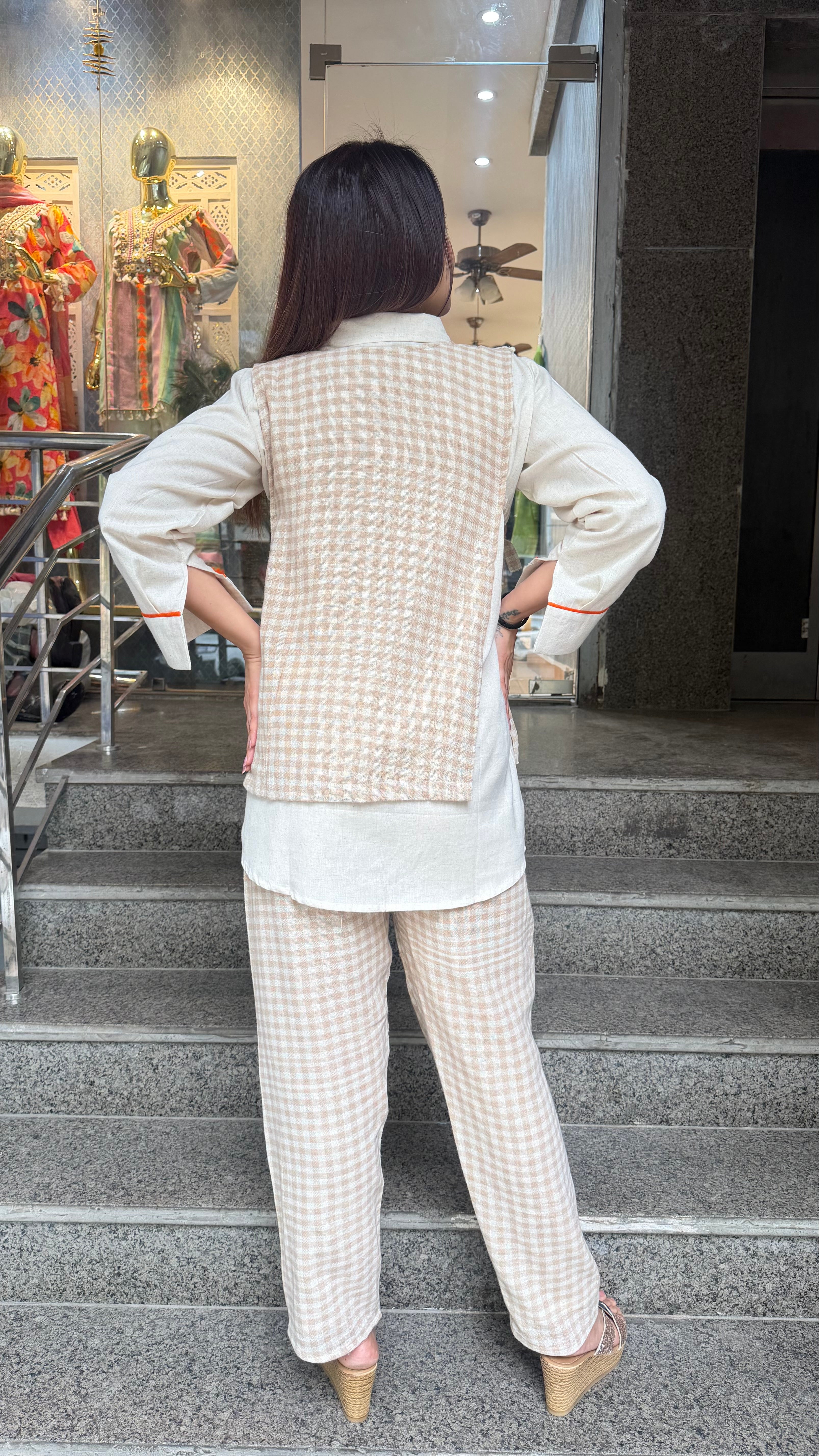 The Poppins Jacket Set