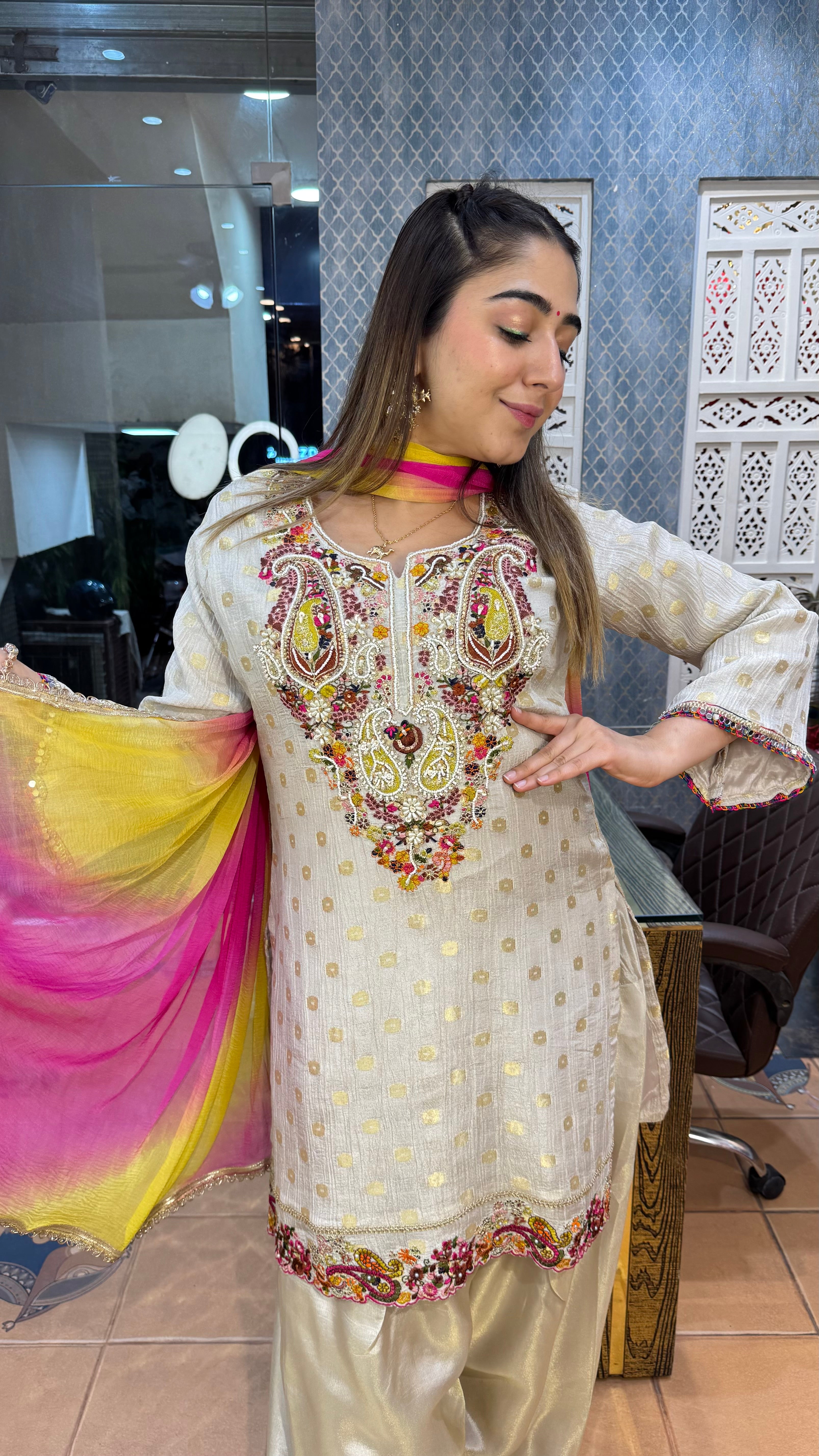 the jhumki farshi set