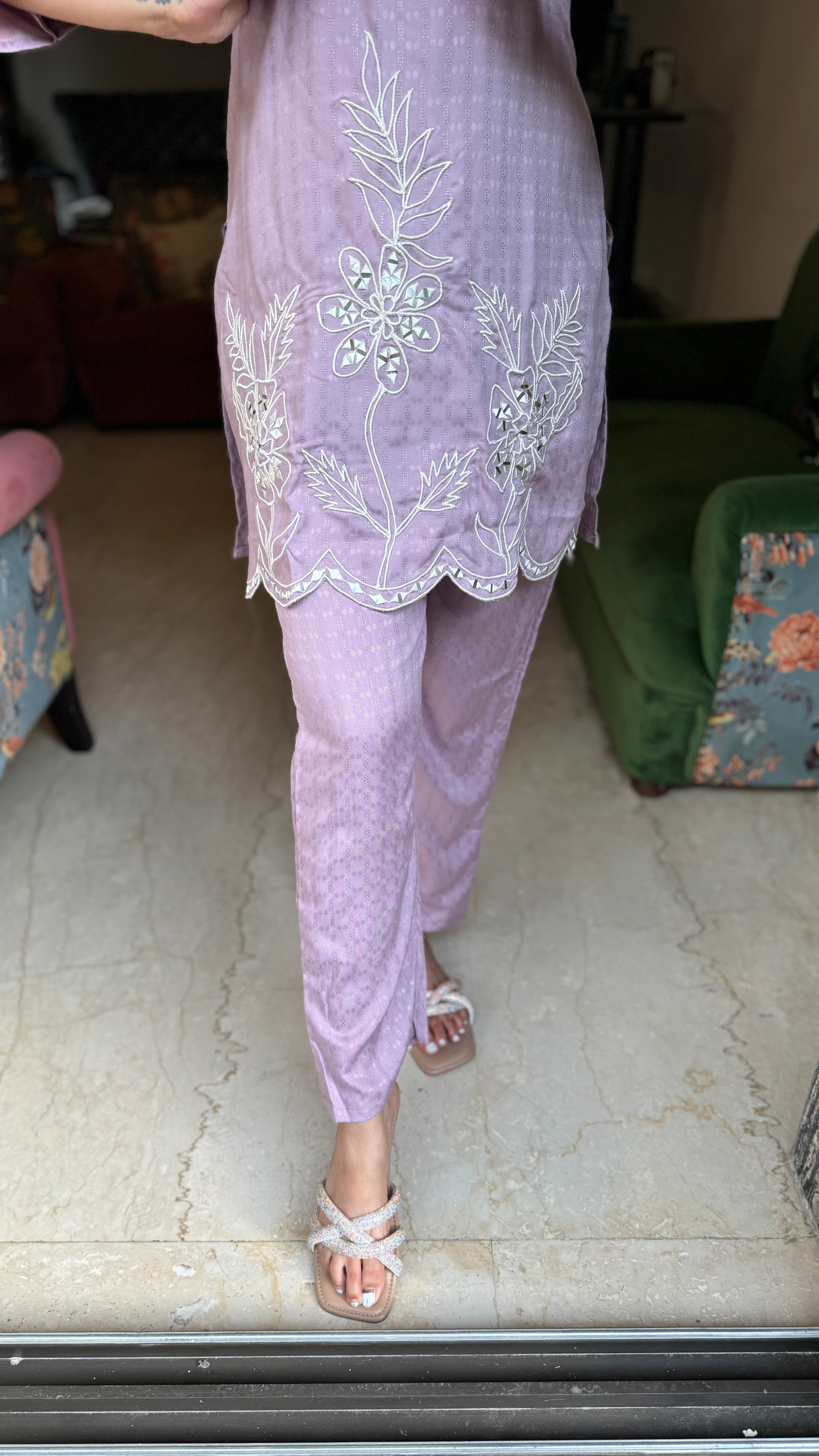 The Dori Cutwork Co Ord Set