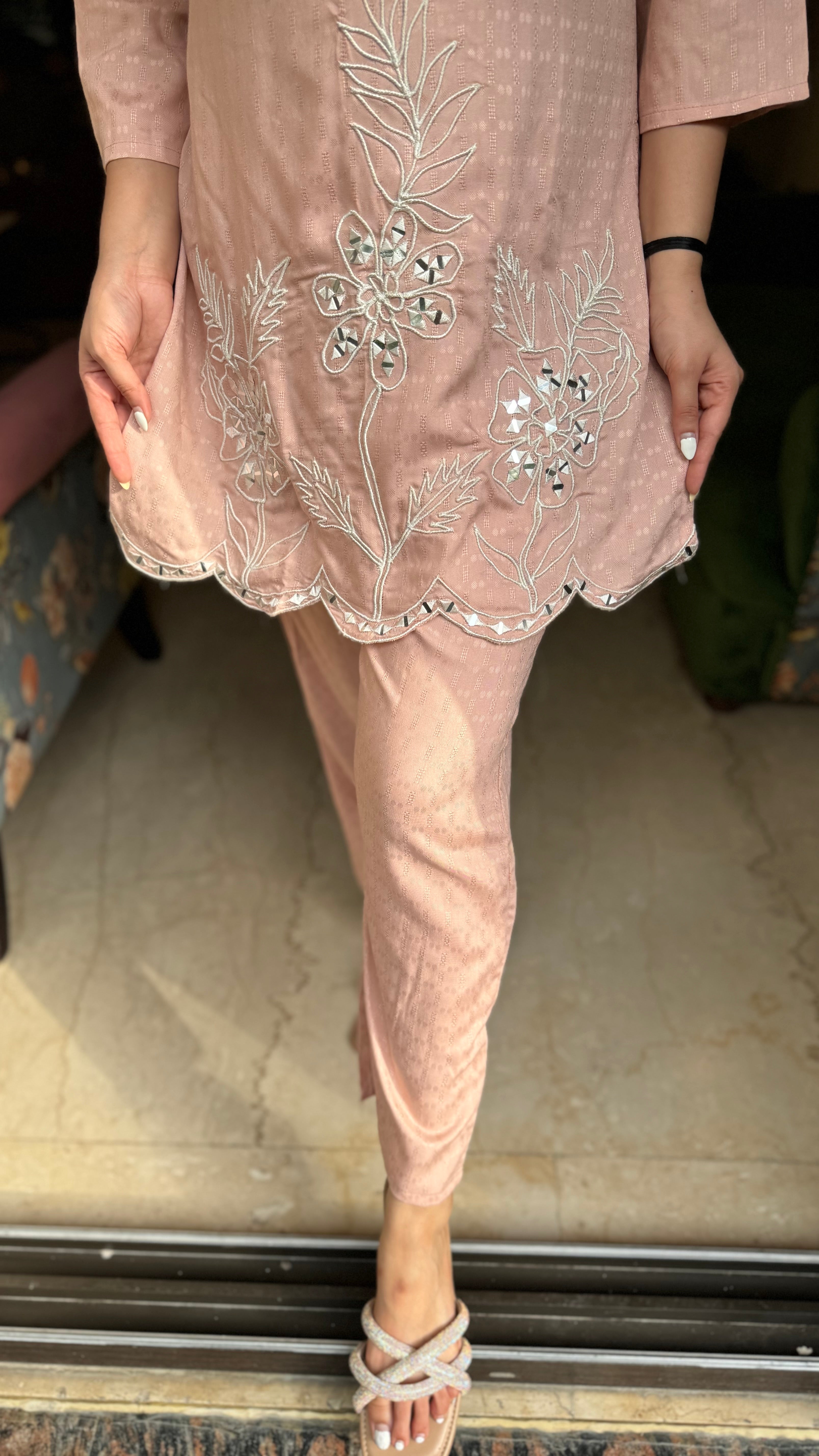 The Dori Cutwork Co Ord Set