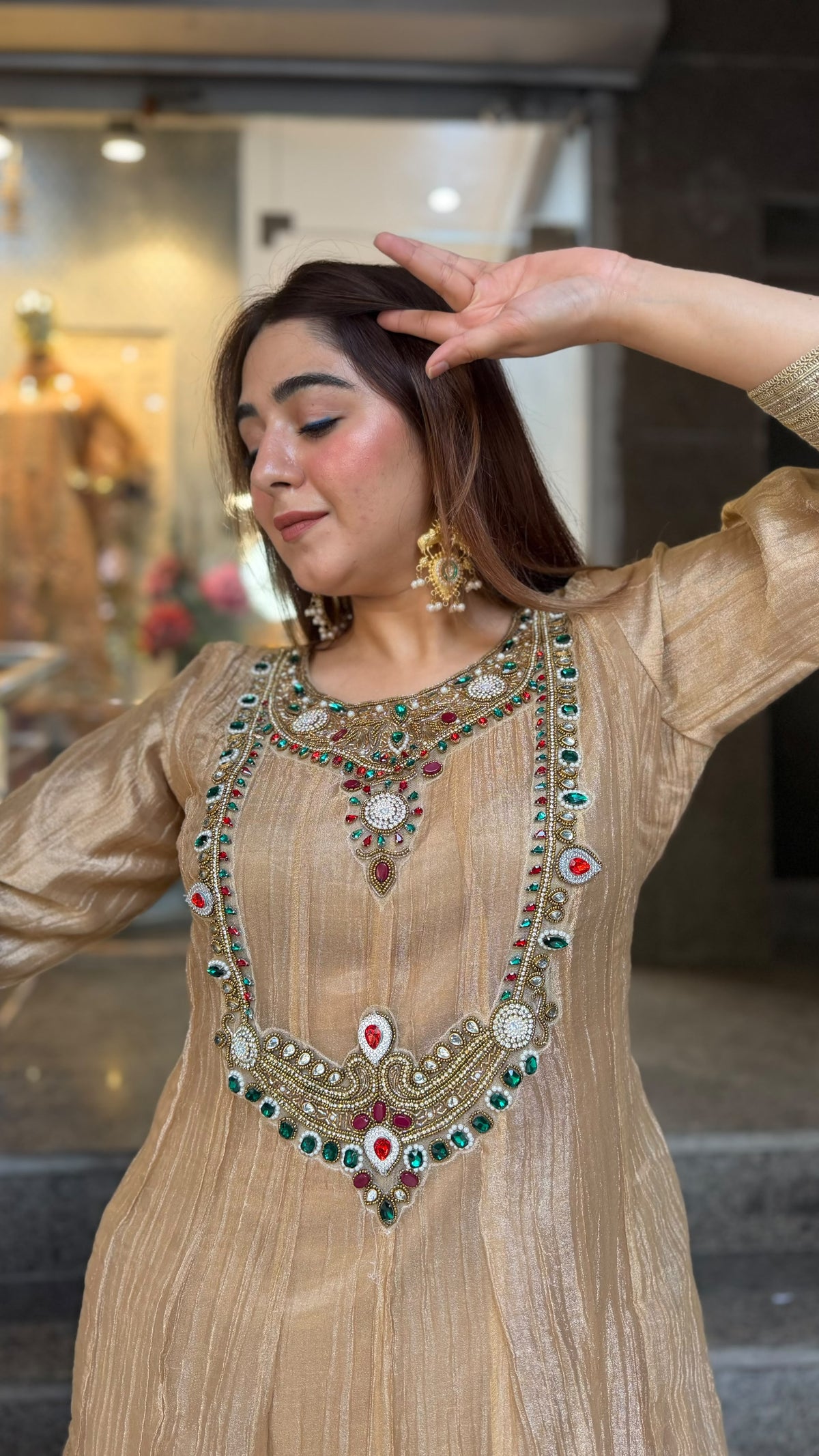 THE MUBEENA ANARKALI SET