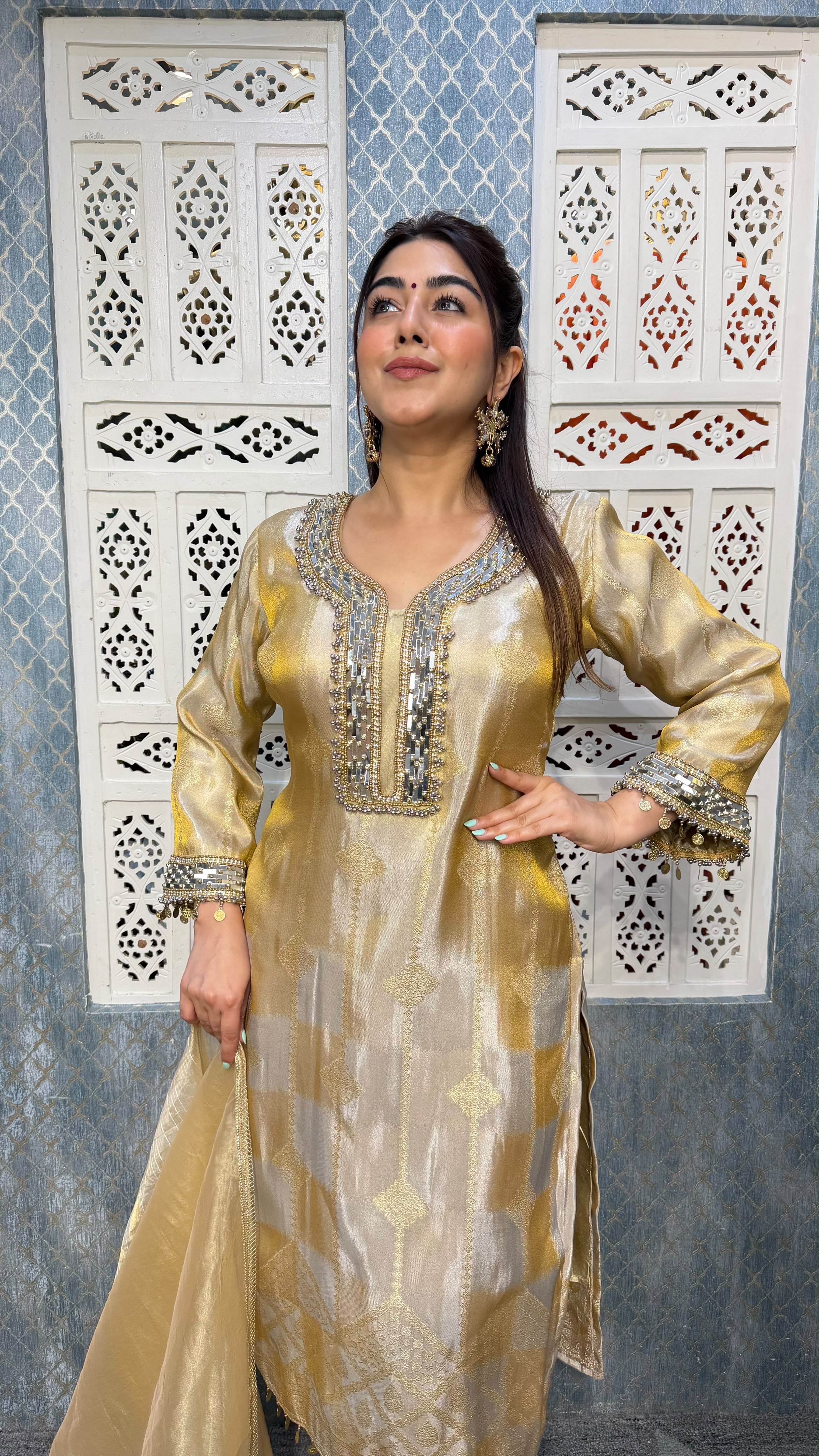THE SONA -CHANDI SUIT