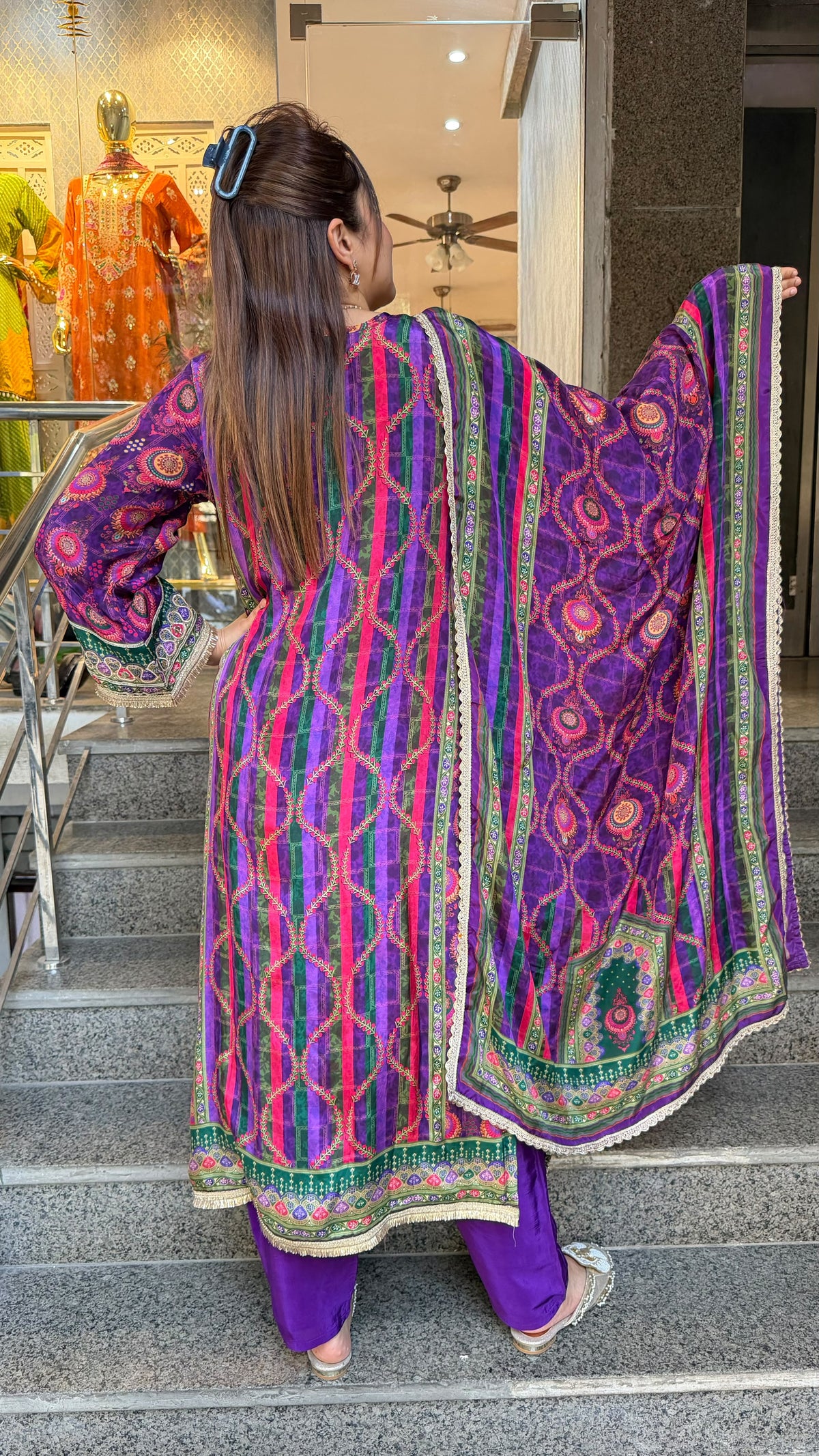 THE SATRANGI LONG SET