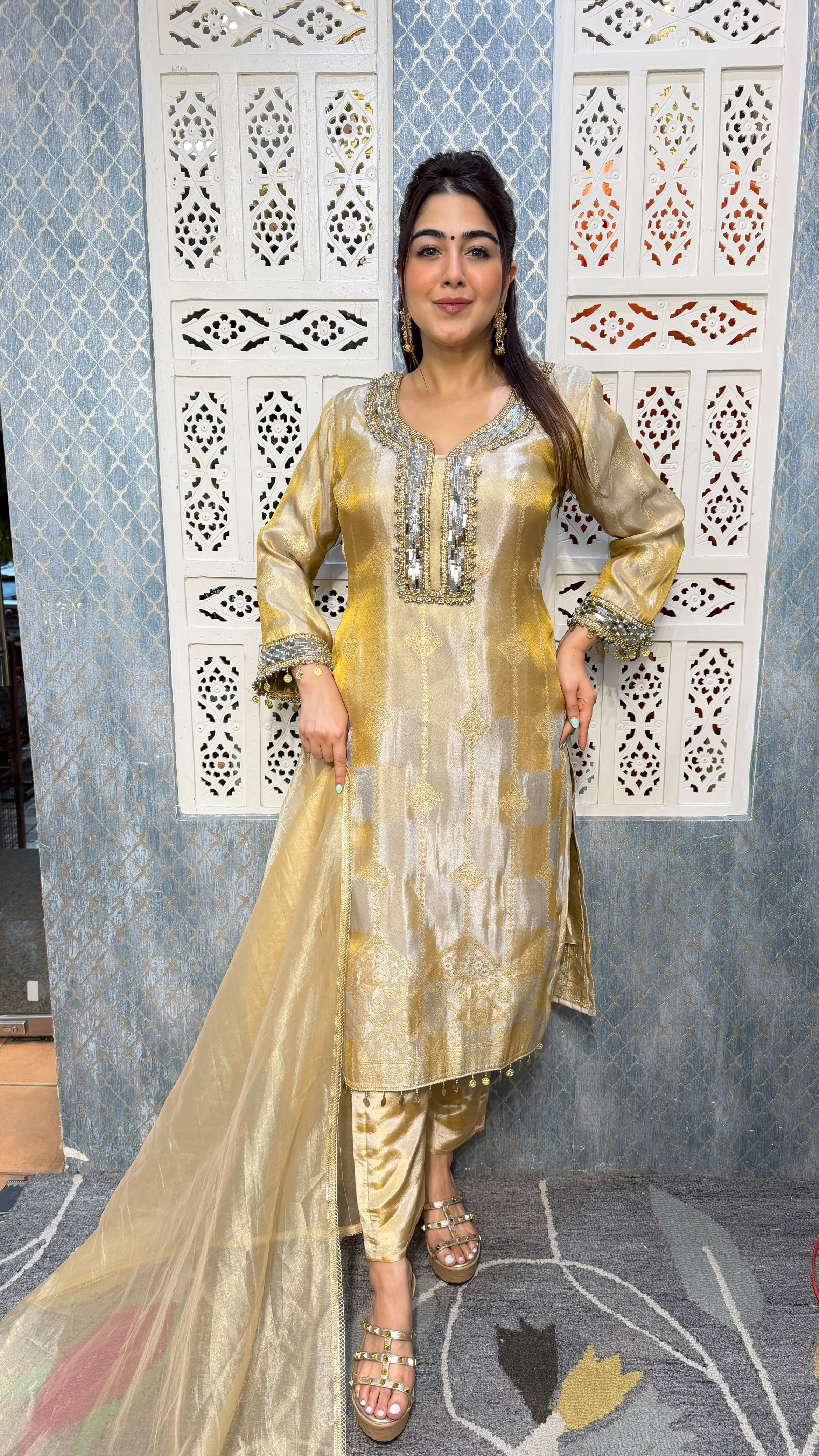 THE SONA -CHANDI SUIT