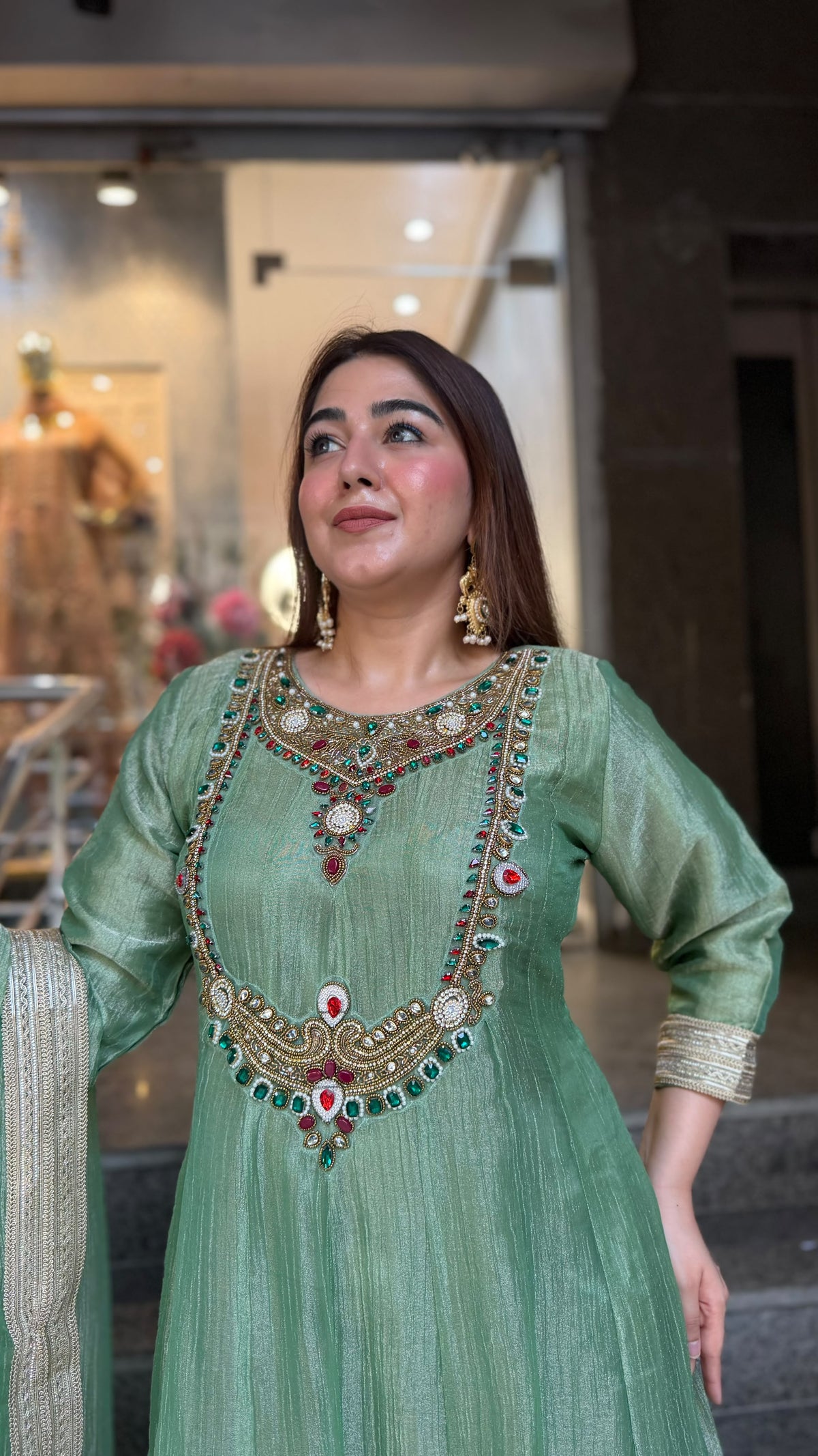 THE MUBEENA ANARKALI SET