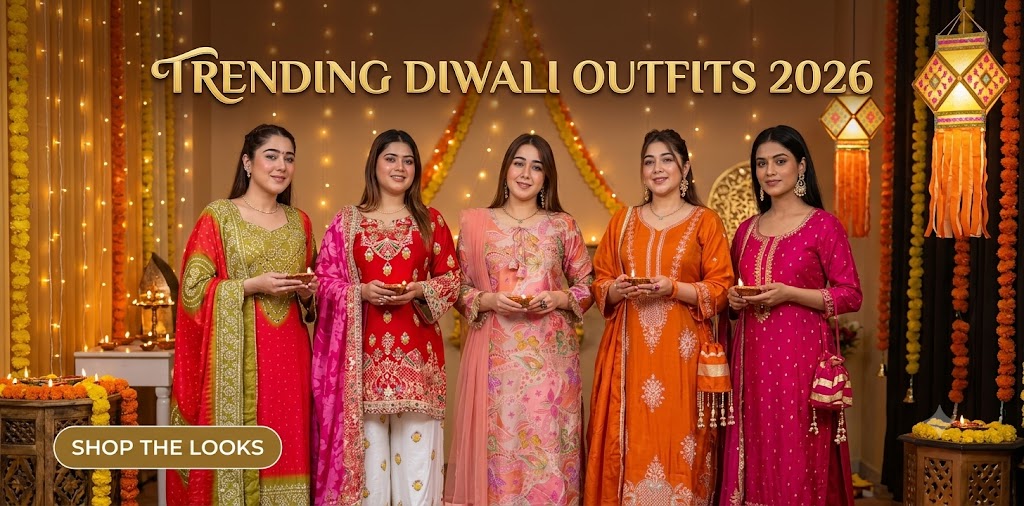 Diwali Outfits 2026: The Ultimate Guide to Celebrating in Style with Vastra Gharr
