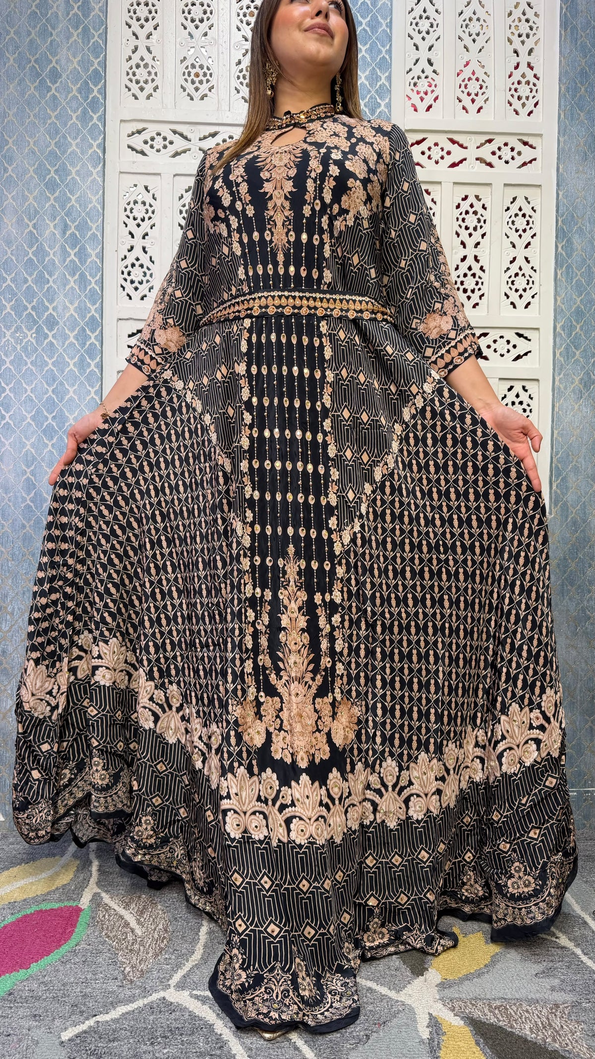the begam gown
