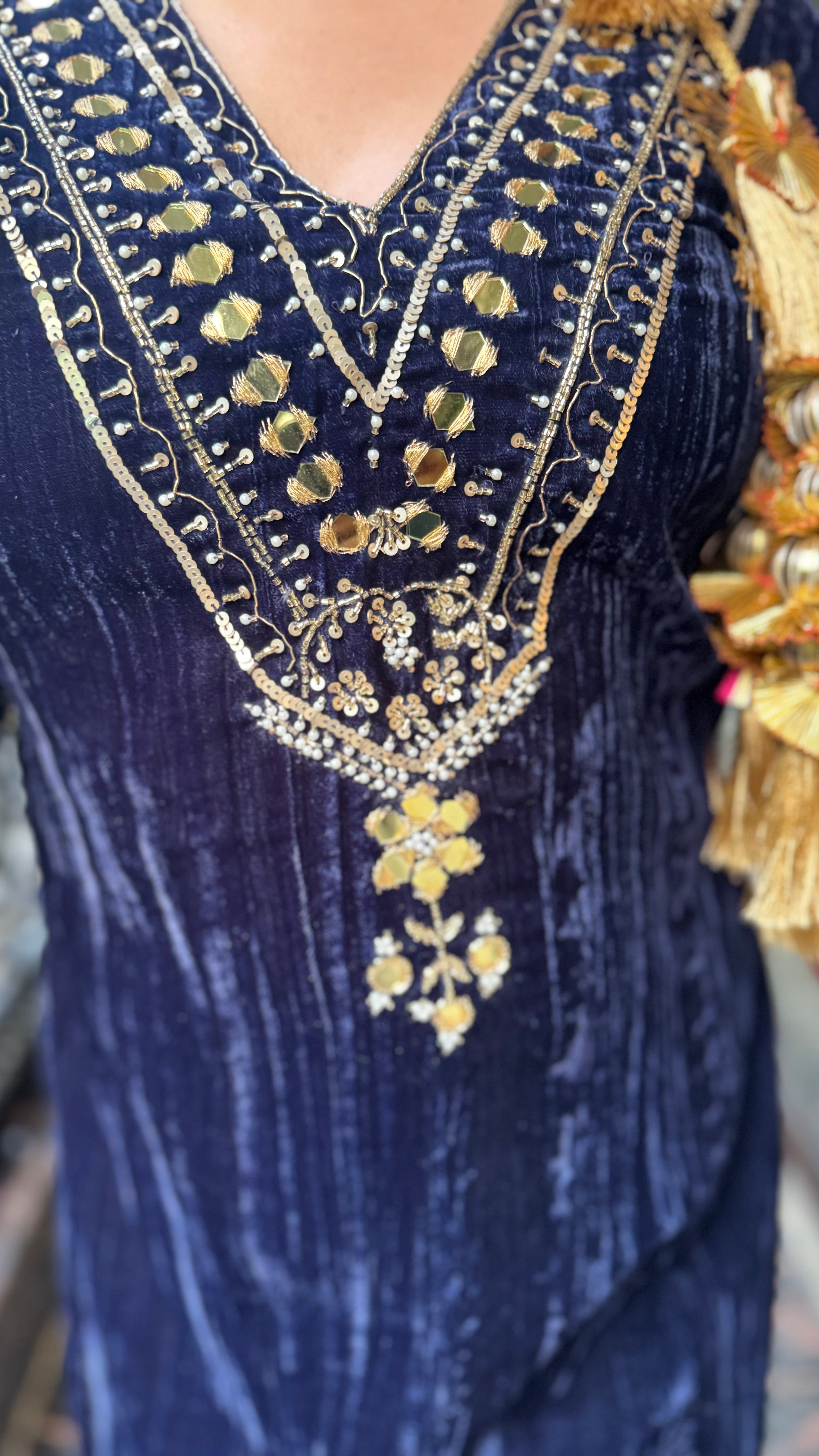 The Preeto Velvet Suit