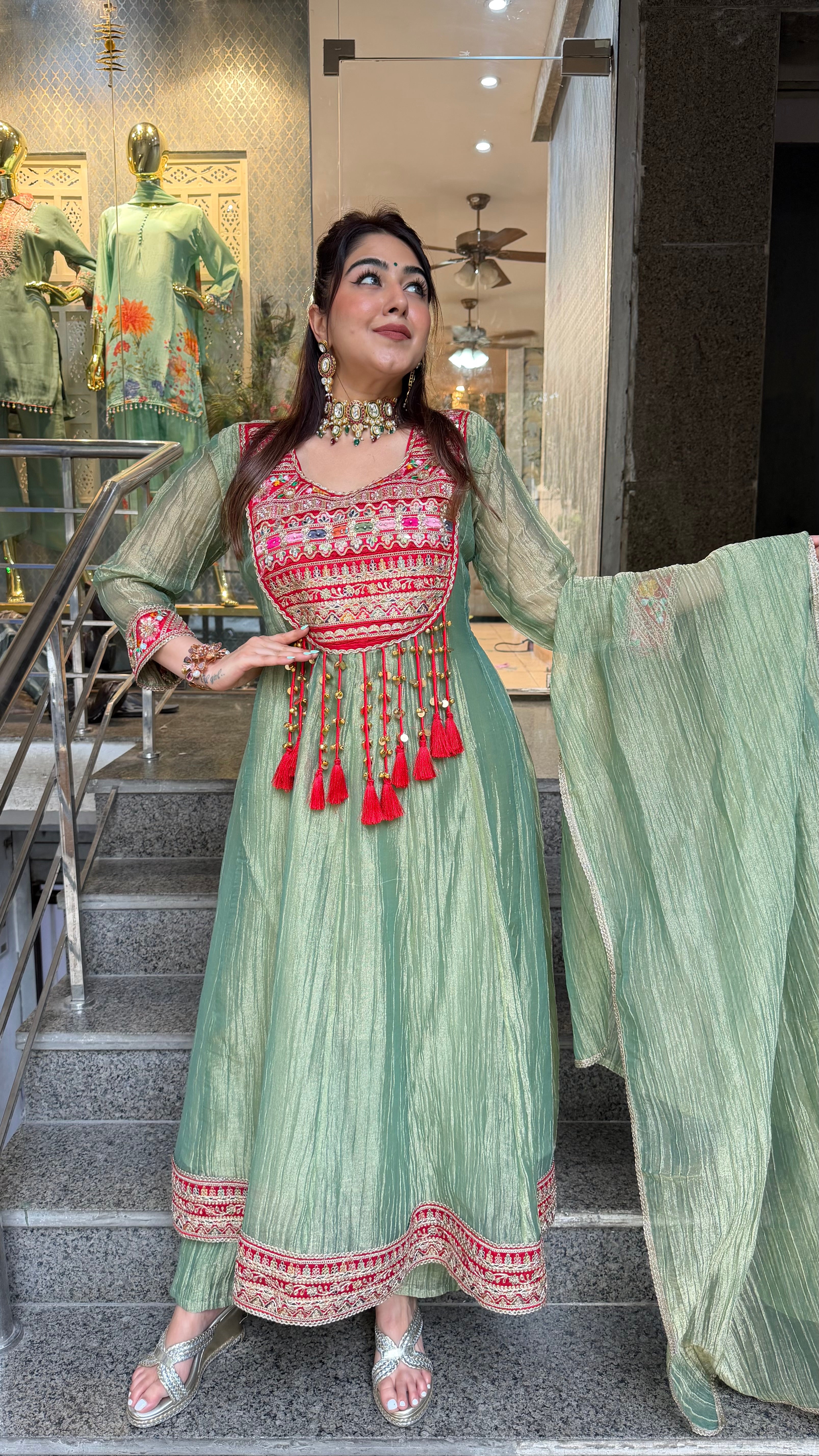 THE MAHIRA ANARKALI SET