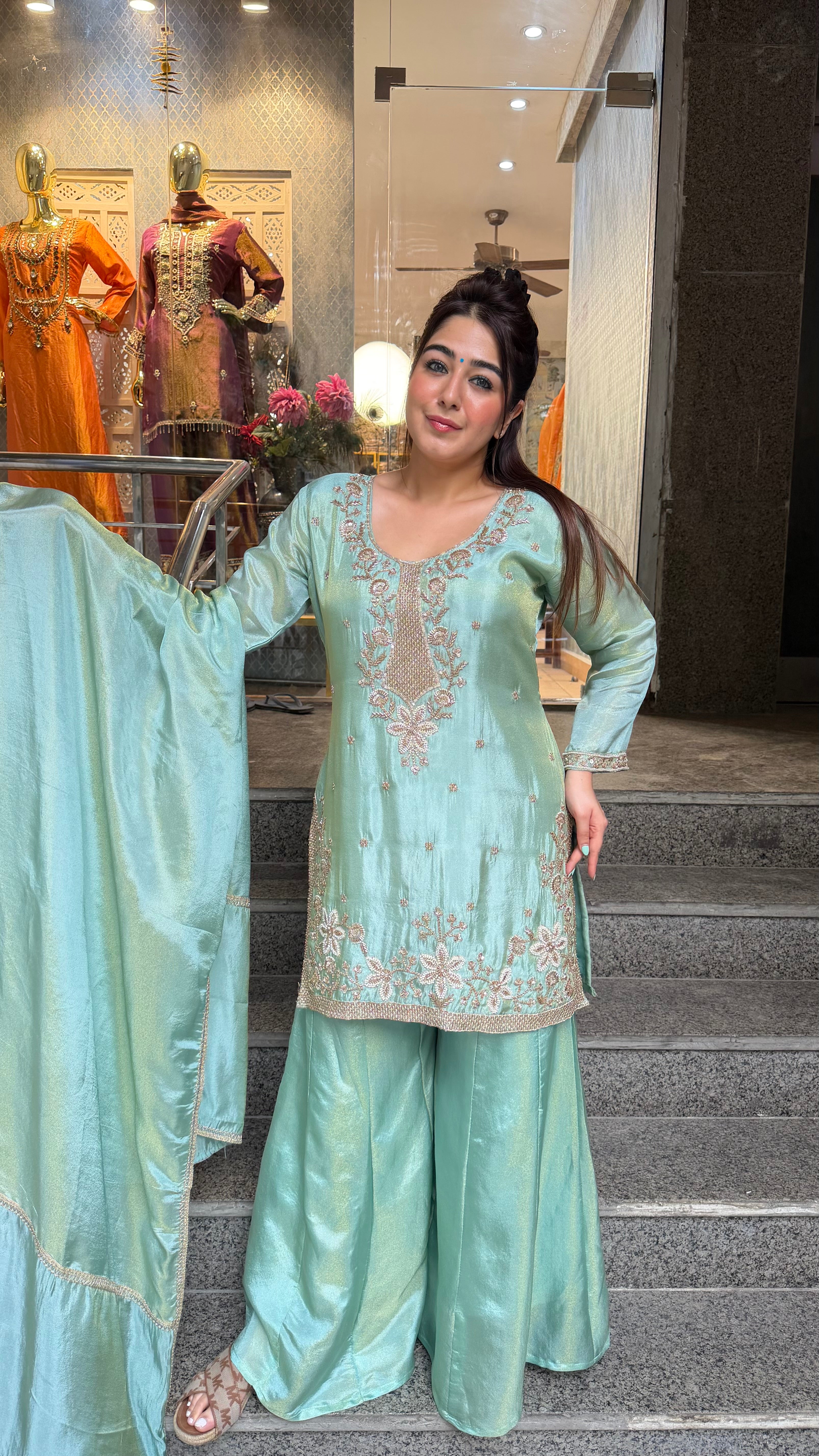 MOHINI SHARARA SET