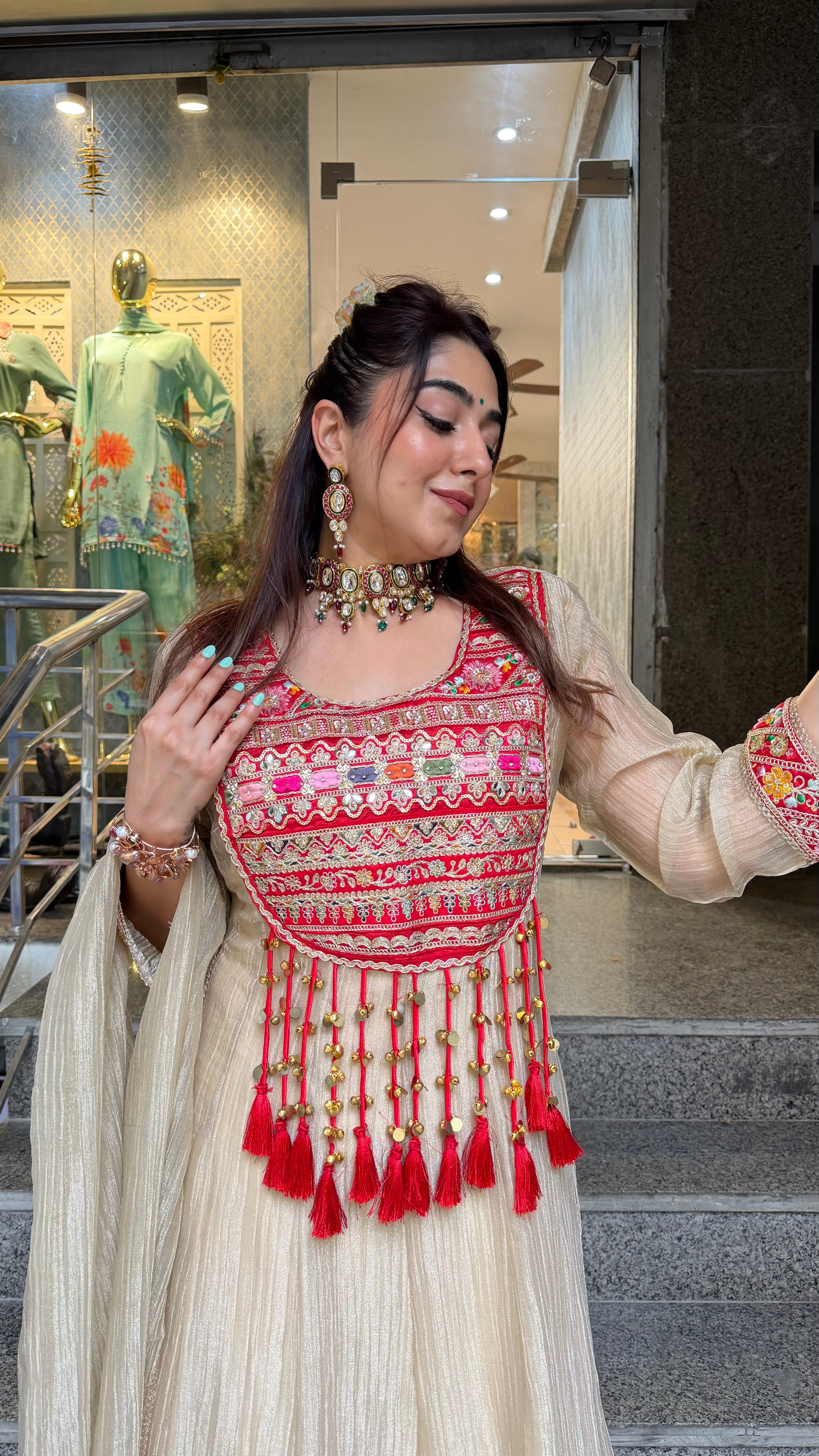 THE MAHIRA ANARKALI SET