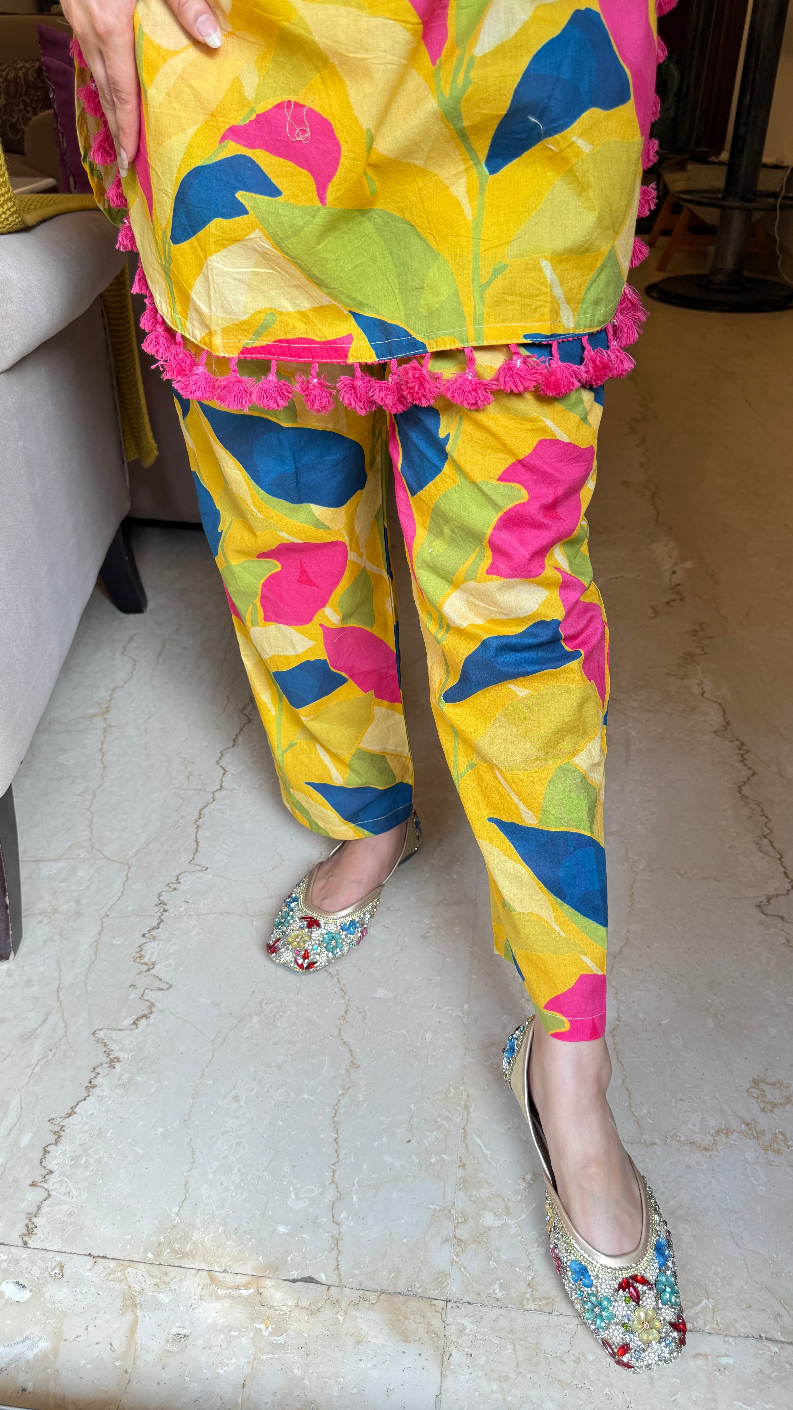 The Basanti Co ord set