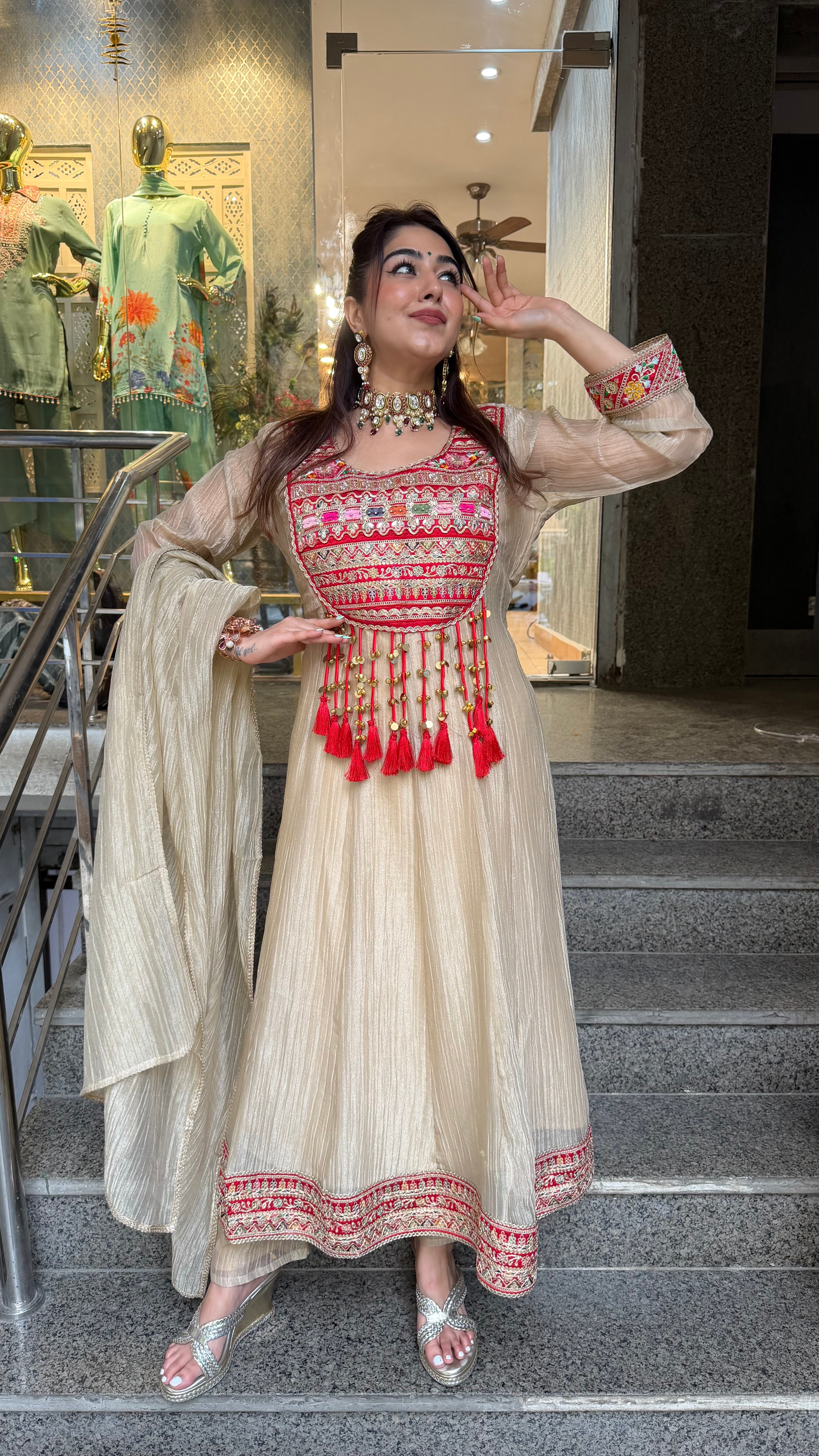 THE MAHIRA ANARKALI SET