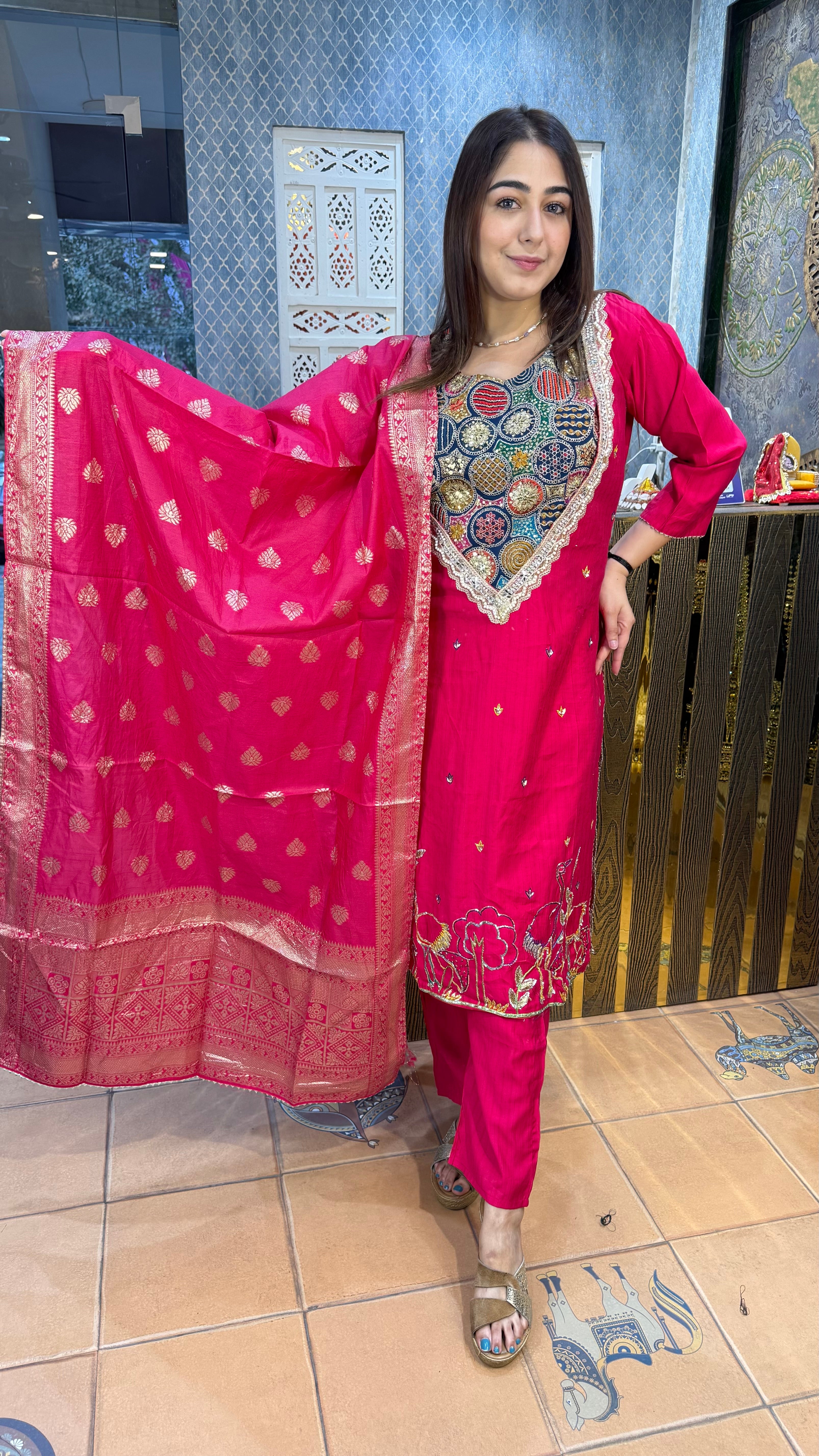 The choli suit