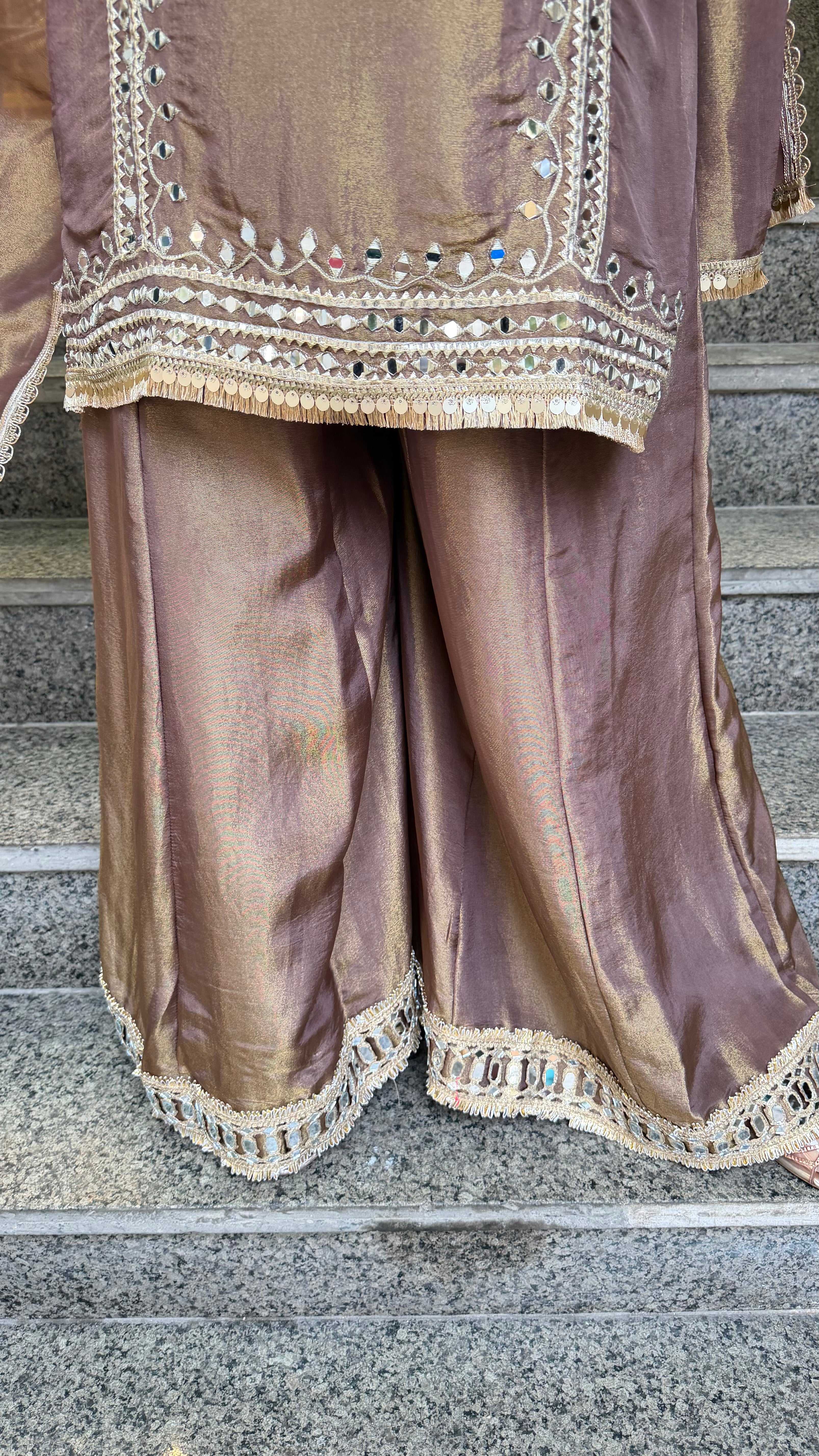 The Sajni Sharara Set