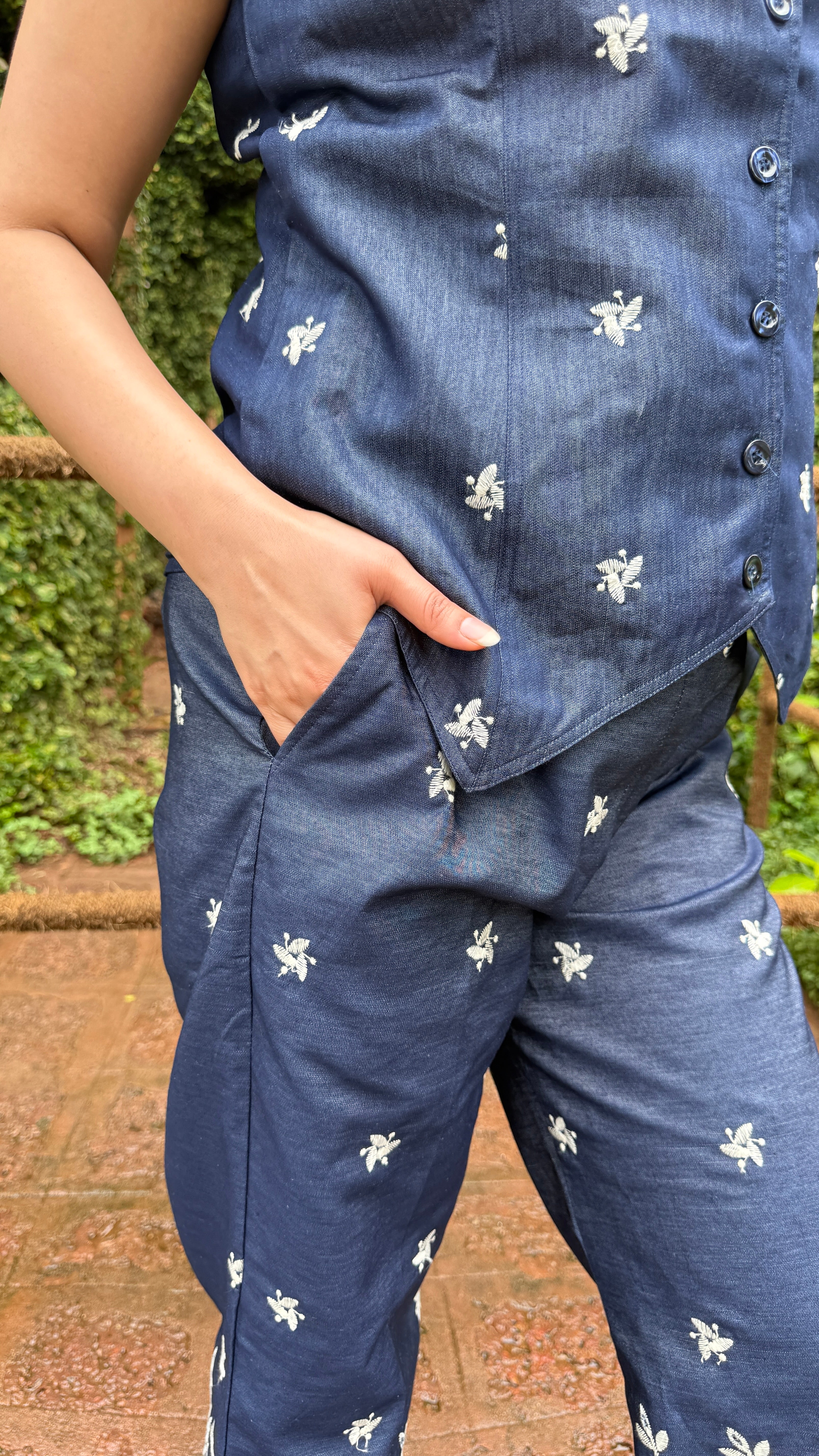 The Columbia Denim Co ord Set