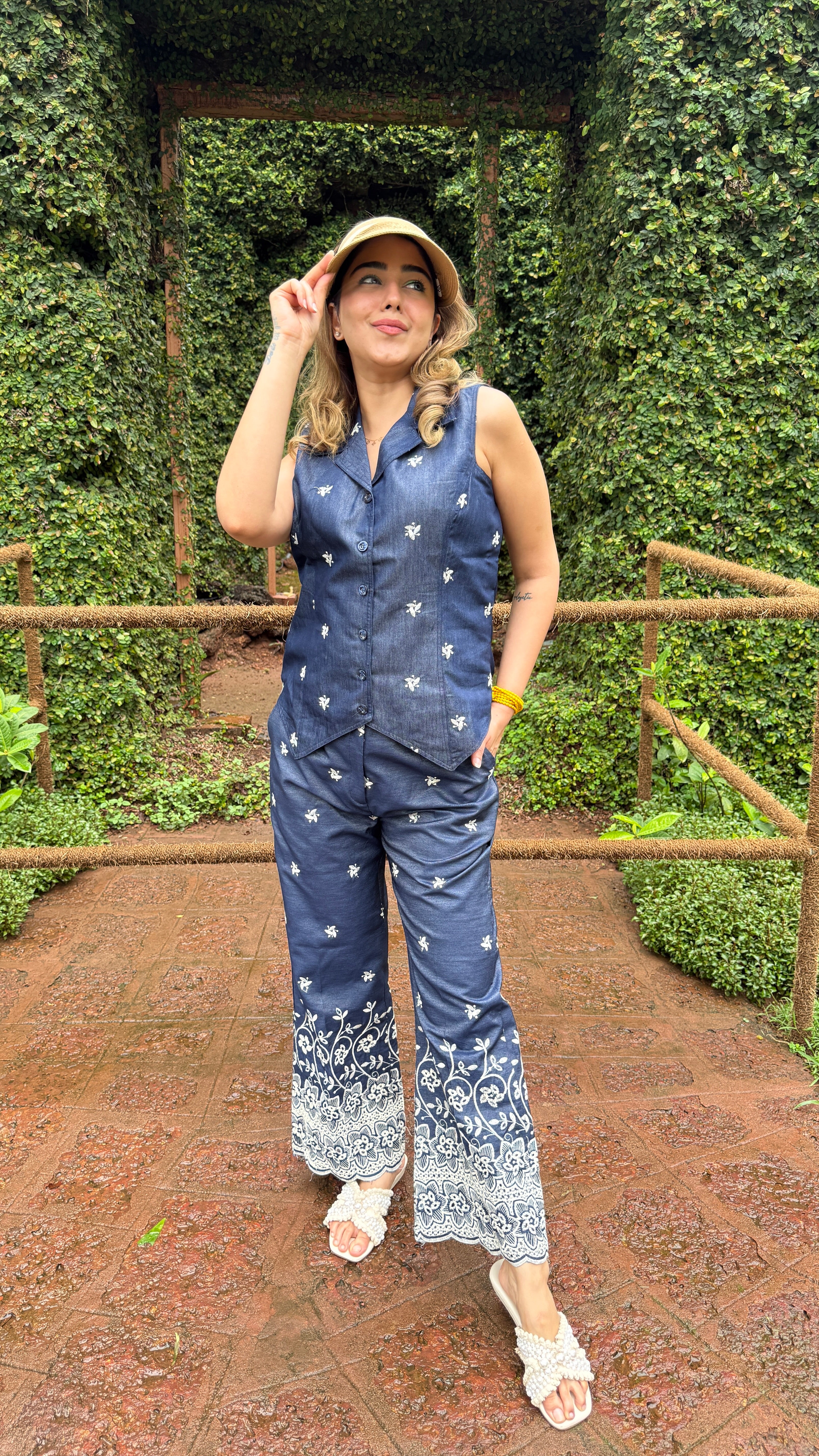 The Columbia Denim Co ord Set