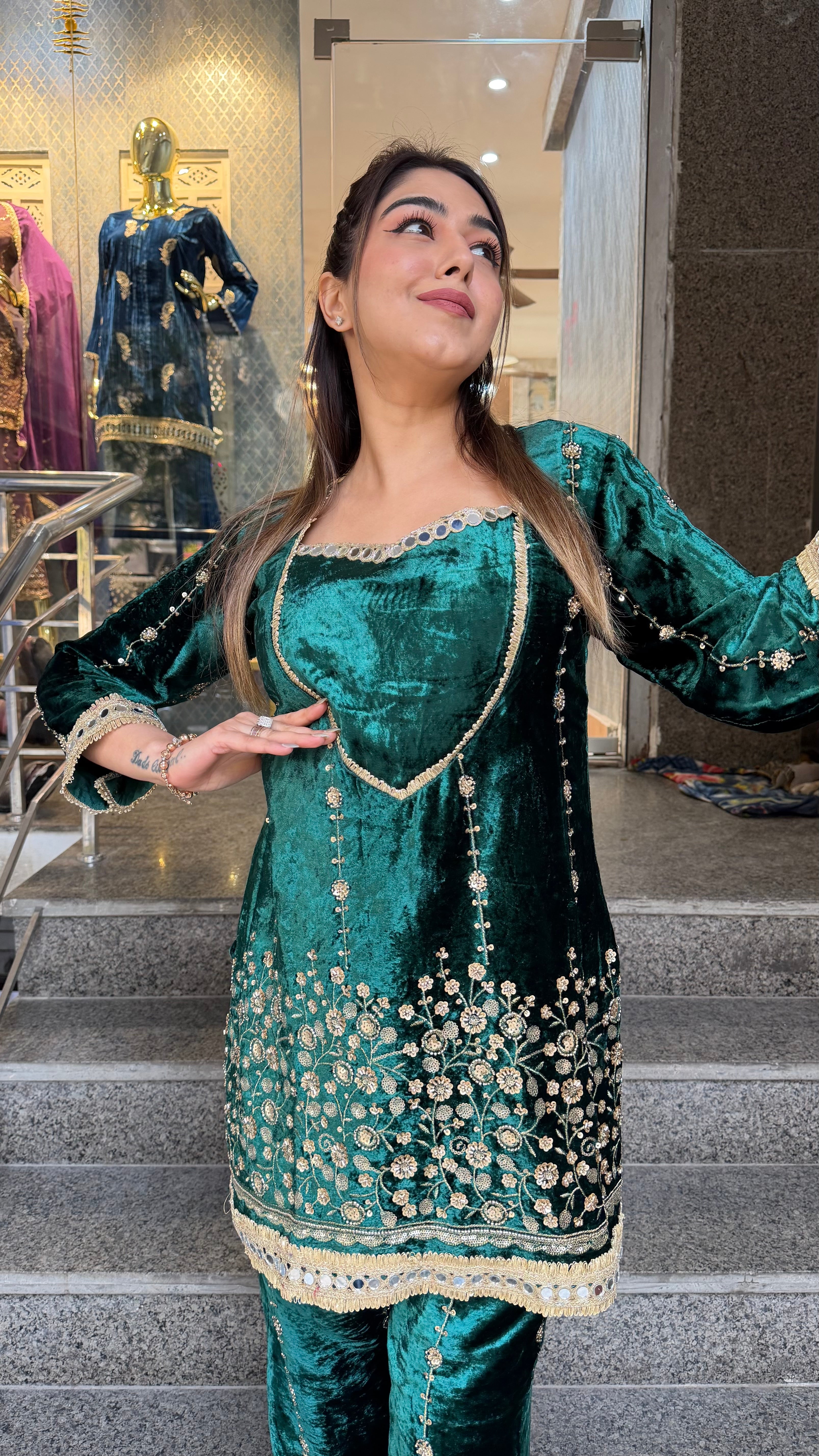 The Mastani Velvet Co Ordset