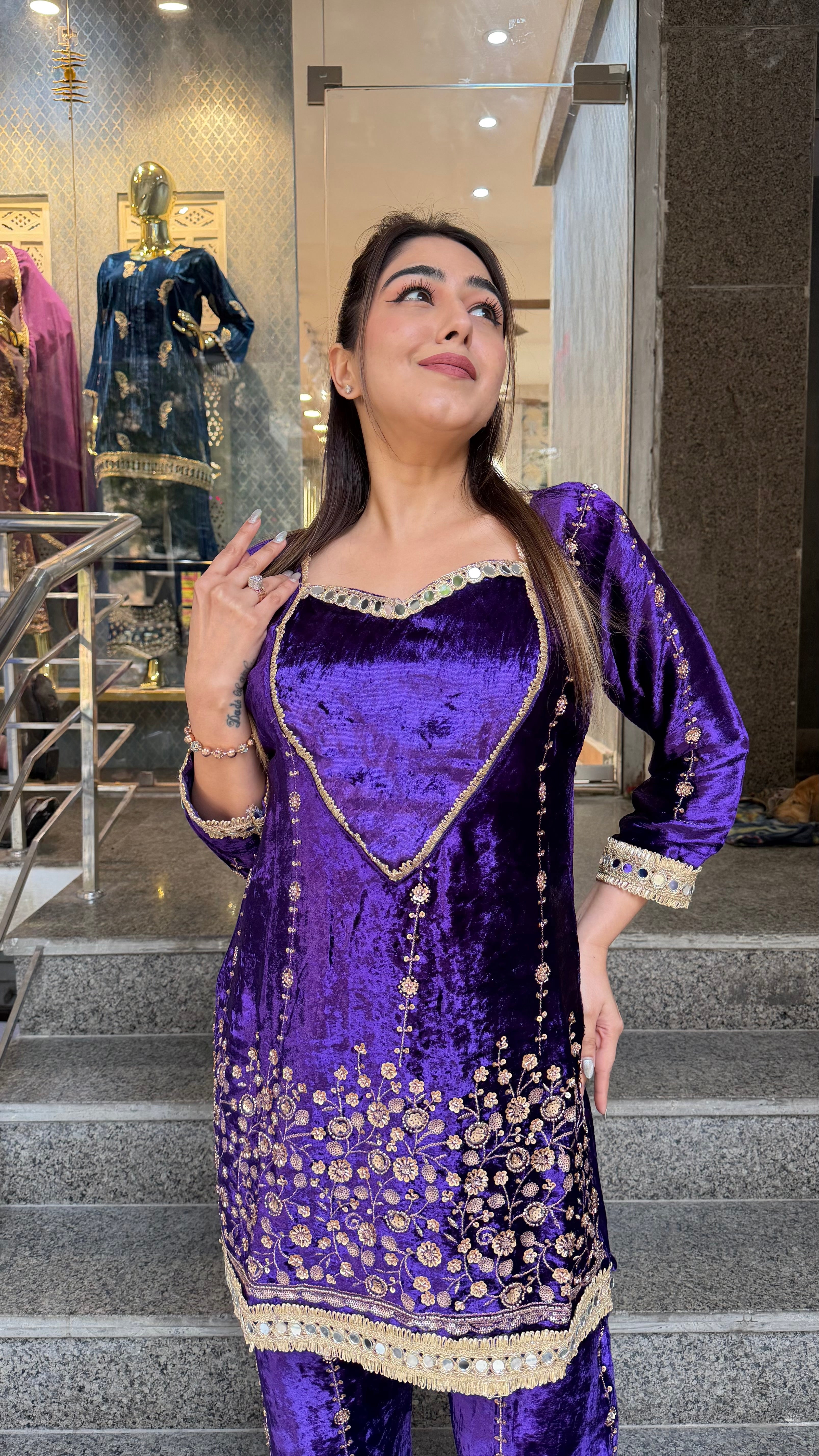 The Mastani Velvet Co Ordset